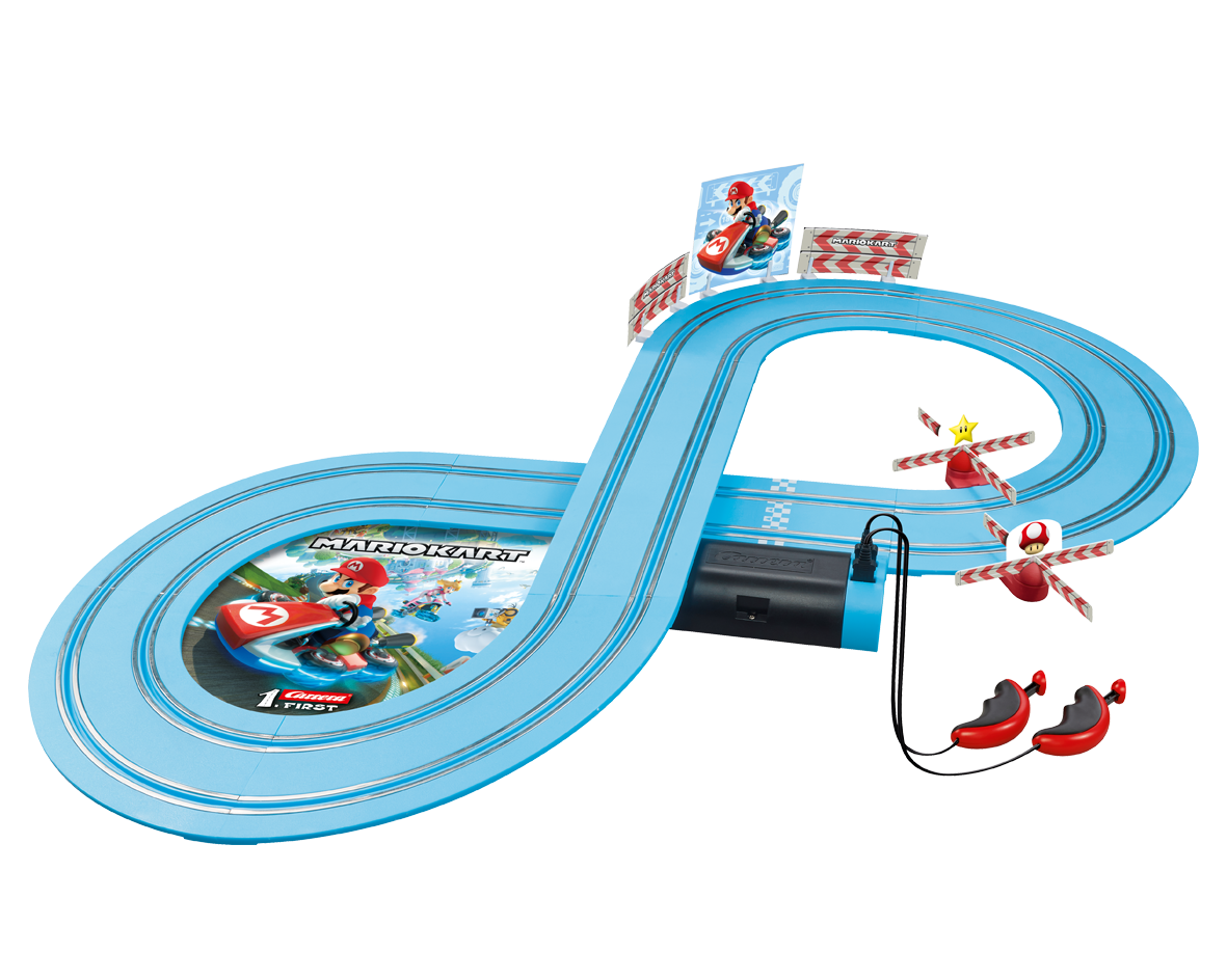 Carrera First 20063026 Nintendo Mario Kart - Mario and Yoshi 2,4m — zdjęcie 2