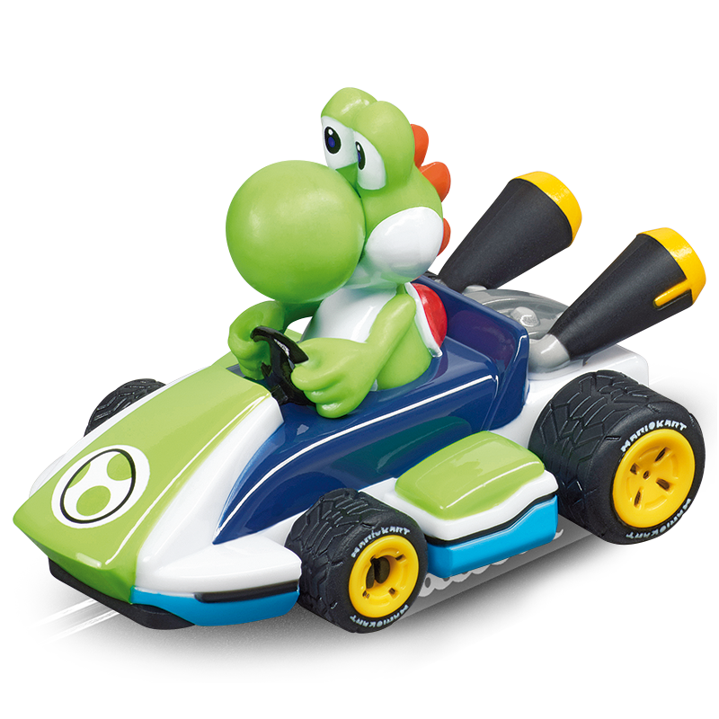 Carrera First 20063026 Nintendo Mario Kart - Mario and Yoshi 2,4m — zdjęcie 5