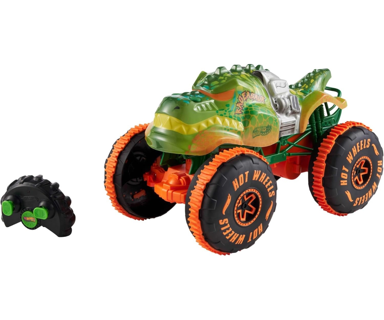 Mattel JBH03 Hot Wheels Zdalnie Sterowany Monster Truck Rageasaur