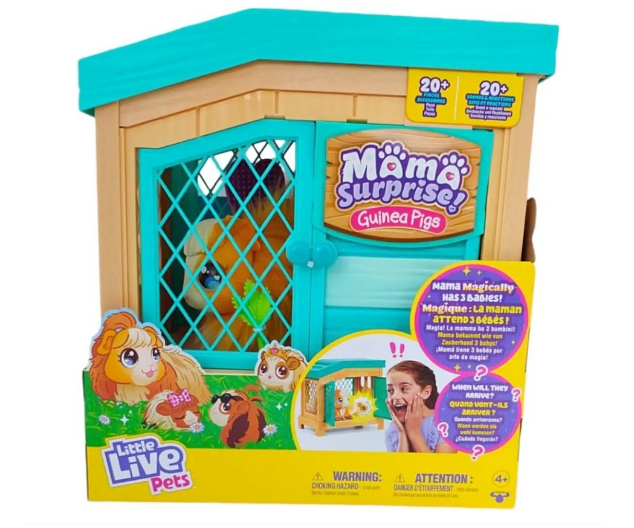 Little Live Pets 26410 Świnka Morska Mama Suprise — zdjęcie 3