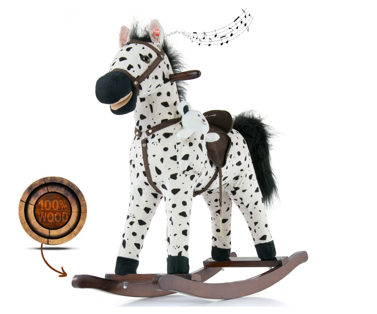 Milly Mally Koń Mustang Black Dot — zdjęcie 3
