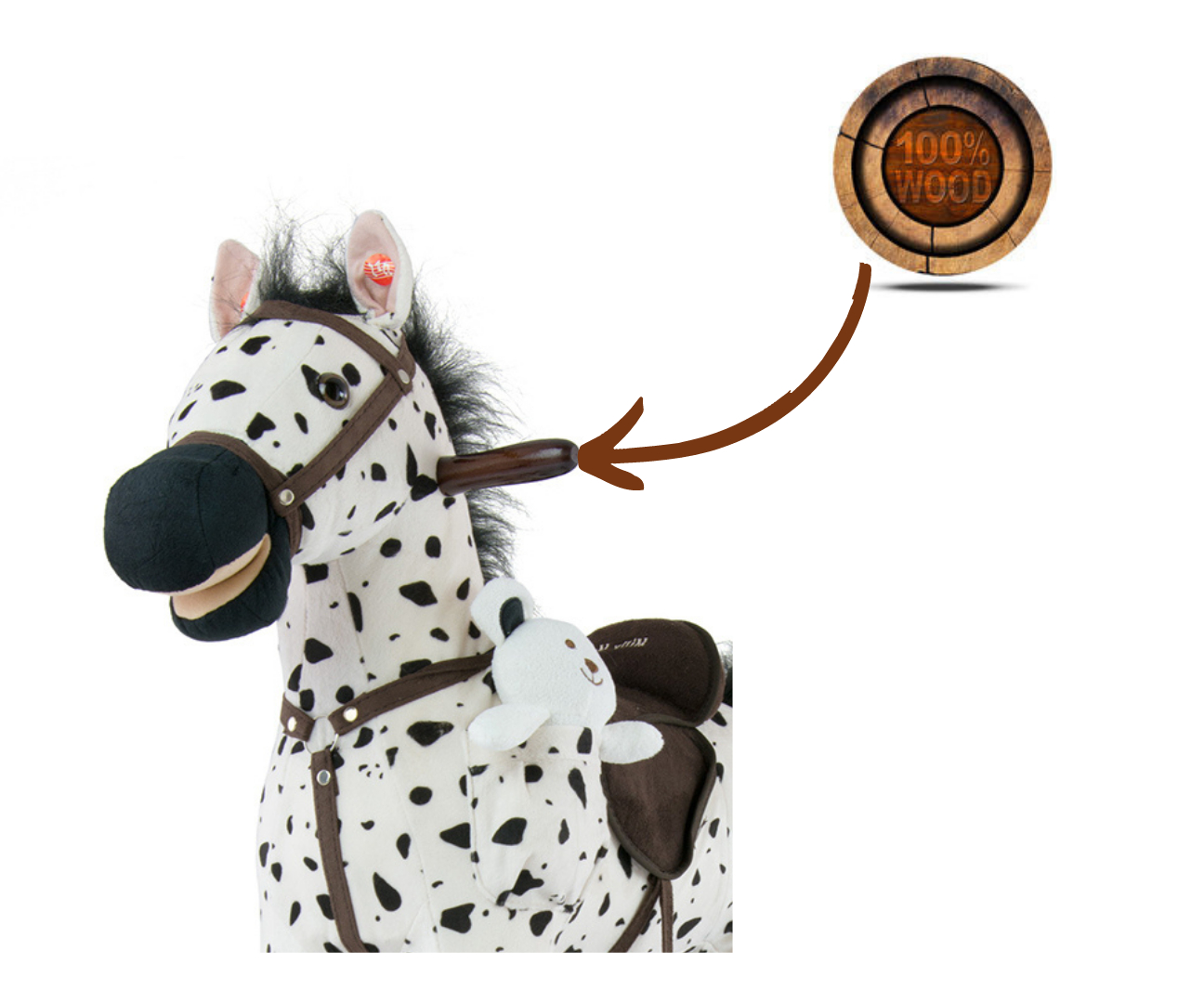 Milly Mally Koń Mustang Black Dot — zdjęcie 4