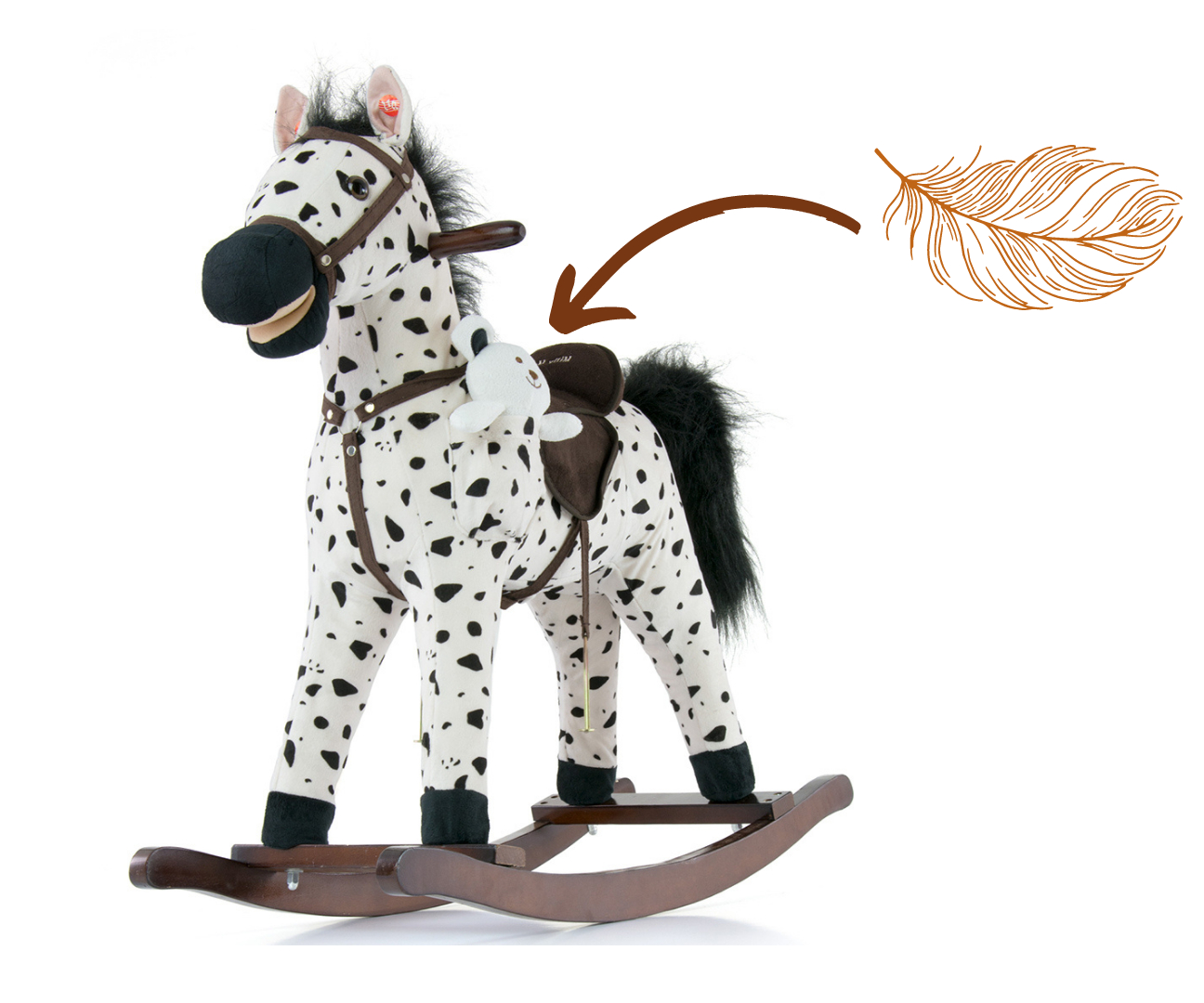 Milly Mally Koń Mustang Black Dot — zdjęcie 5