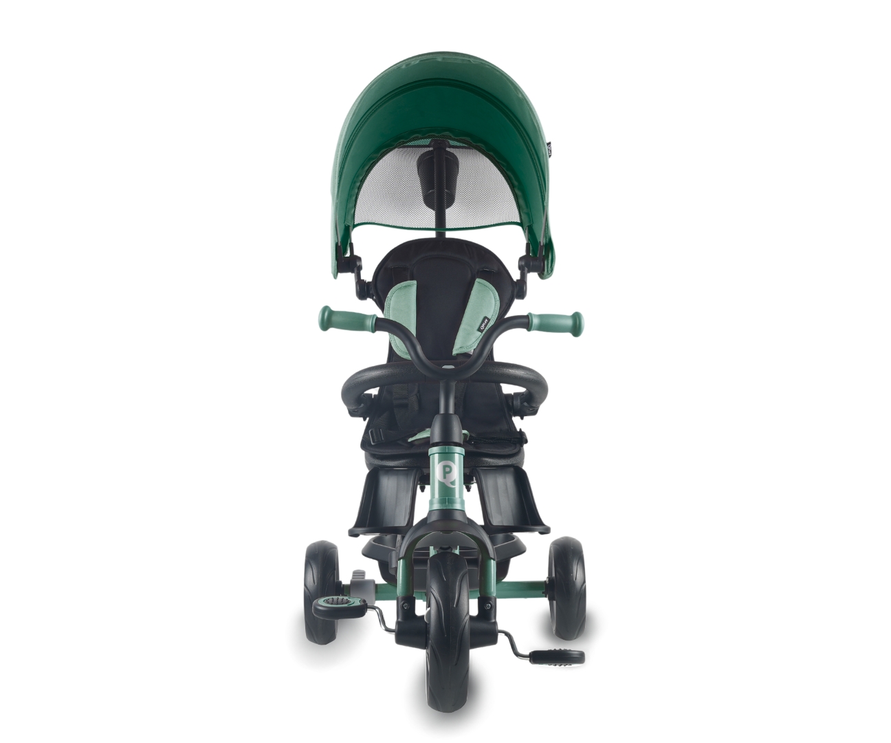 Qplay Rowerek Trójkołowy Elite Platinum Green — zdjęcie 6
