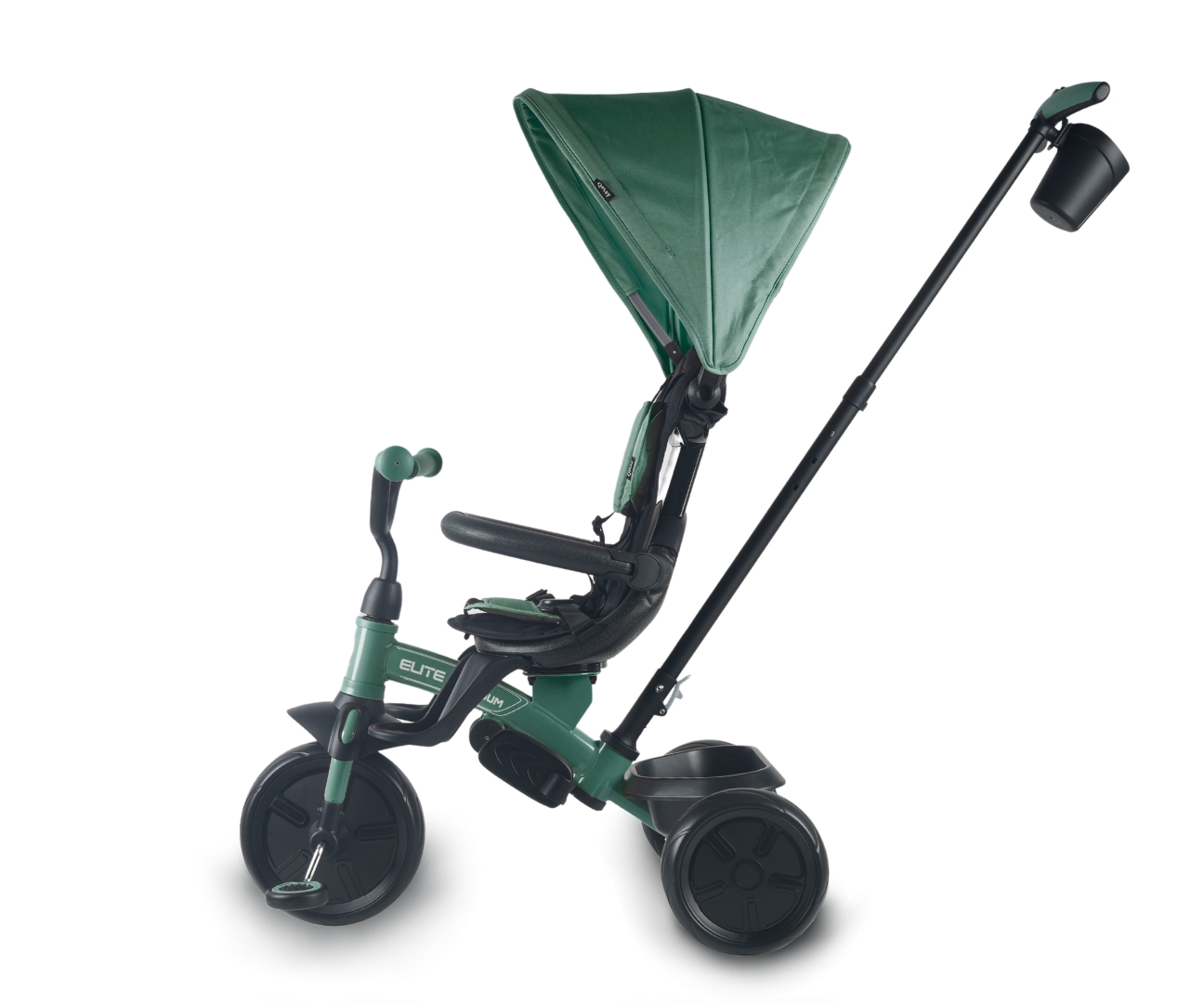 Qplay Rowerek Trójkołowy Elite Platinum Green — zdjęcie 7