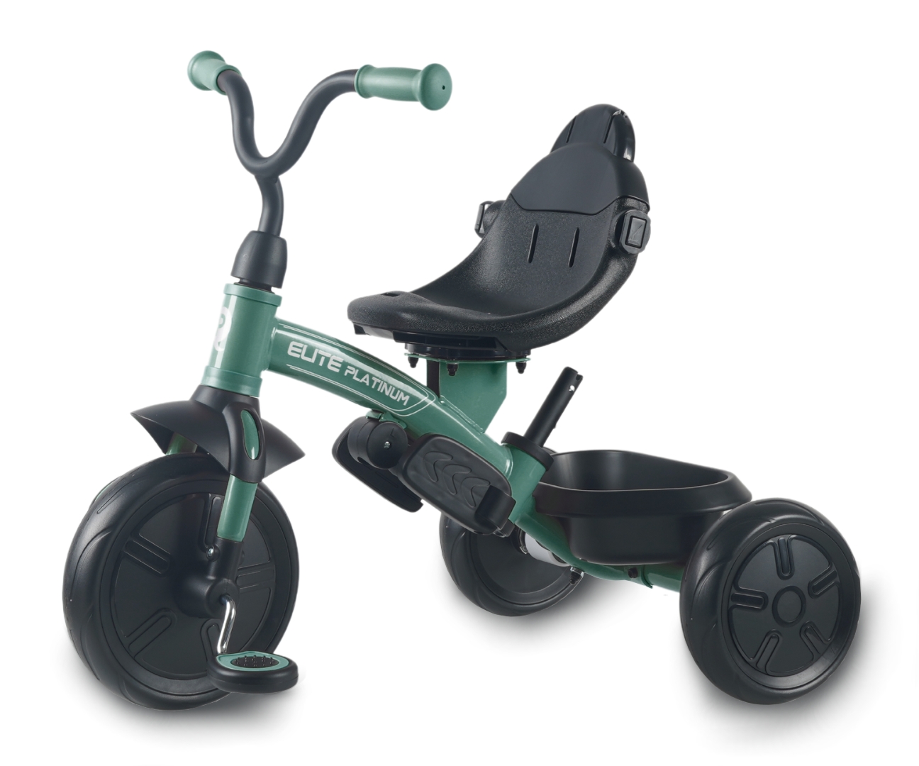 Qplay Rowerek Trójkołowy Elite Platinum Green — zdjęcie 9