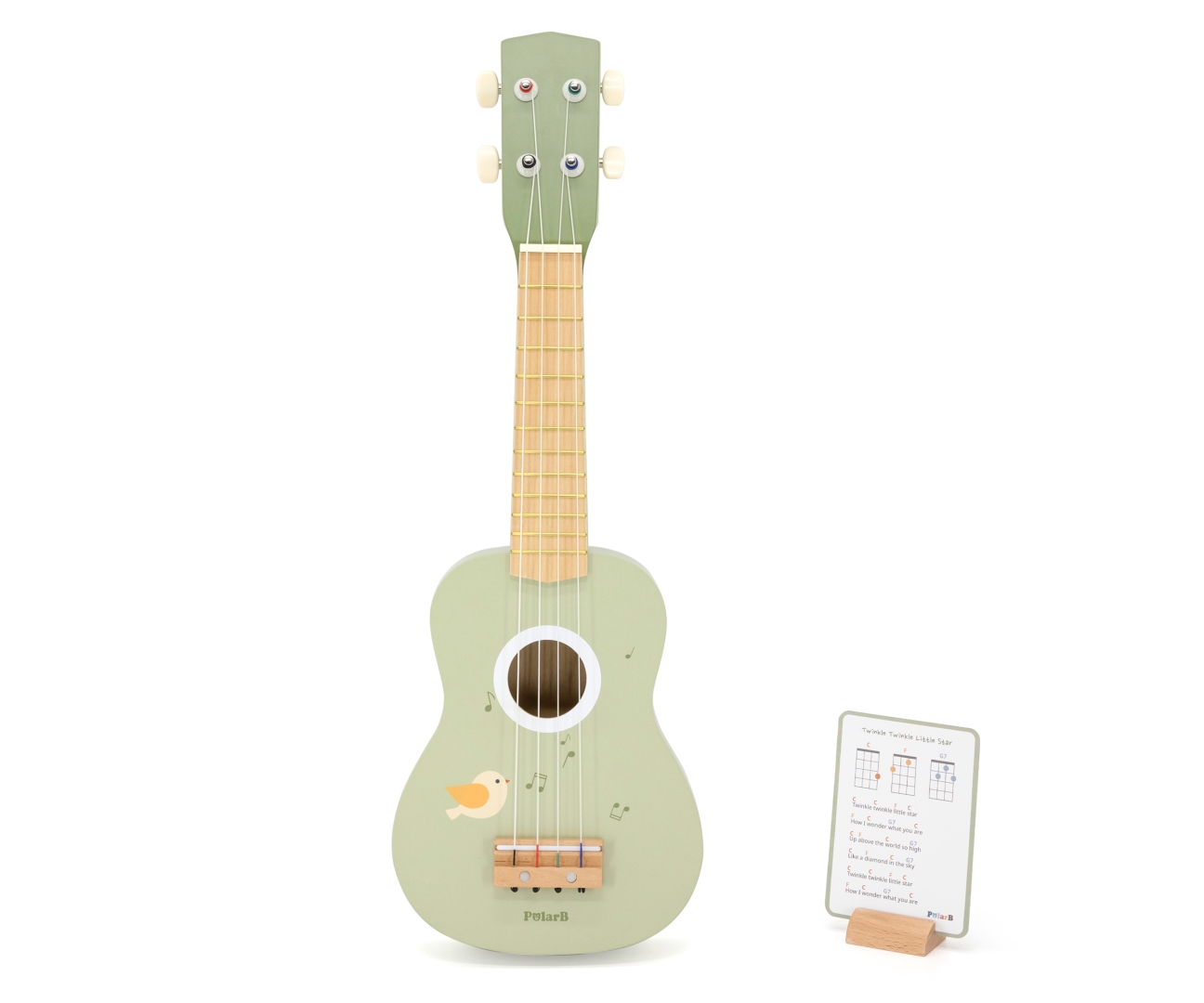 Viga 44275 PolarB Zielona gitara-21 cali — zdjęcie 2