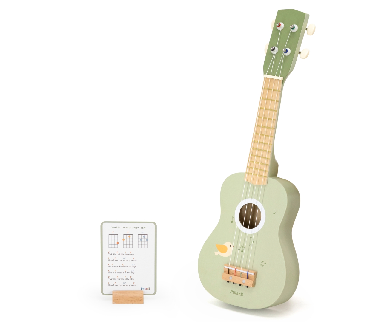 Viga 44275 PolarB Zielona gitara-21 cali — zdjęcie 3