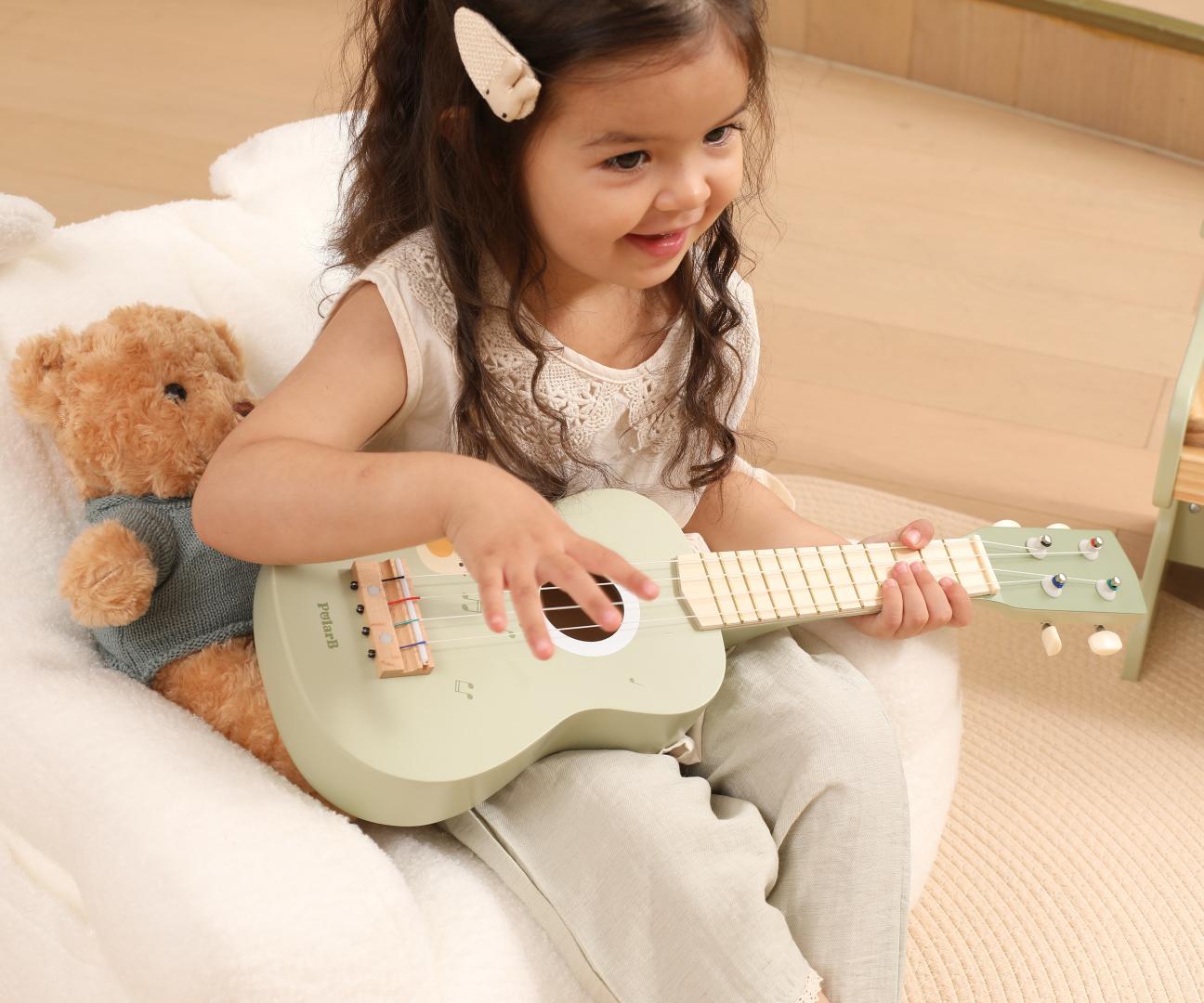 Viga 44275 PolarB Zielona gitara-21 cali — zdjęcie 6