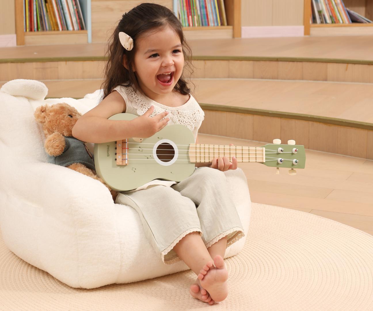 Viga 44275 PolarB Zielona gitara-21 cali — zdjęcie 7