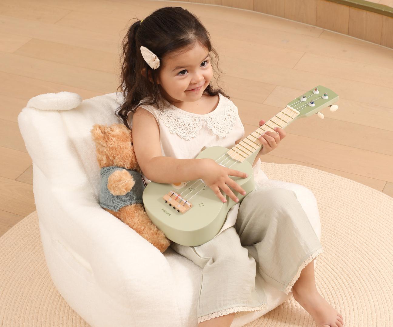 Viga 44275 PolarB Zielona gitara-21 cali — zdjęcie 8
