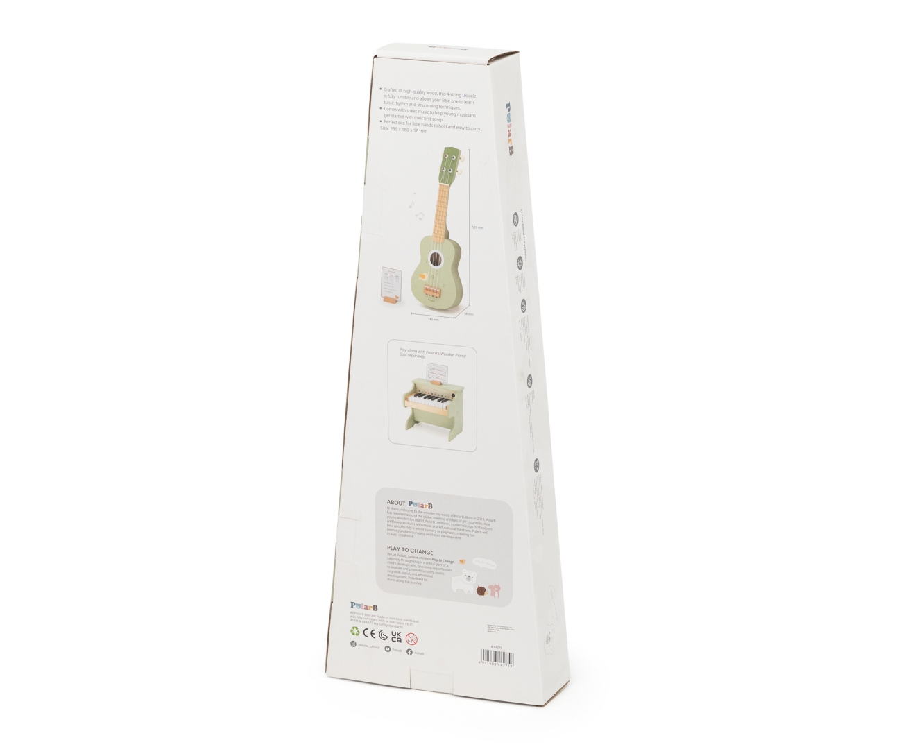 Viga 44275 PolarB Zielona gitara-21 cali — zdjęcie 12
