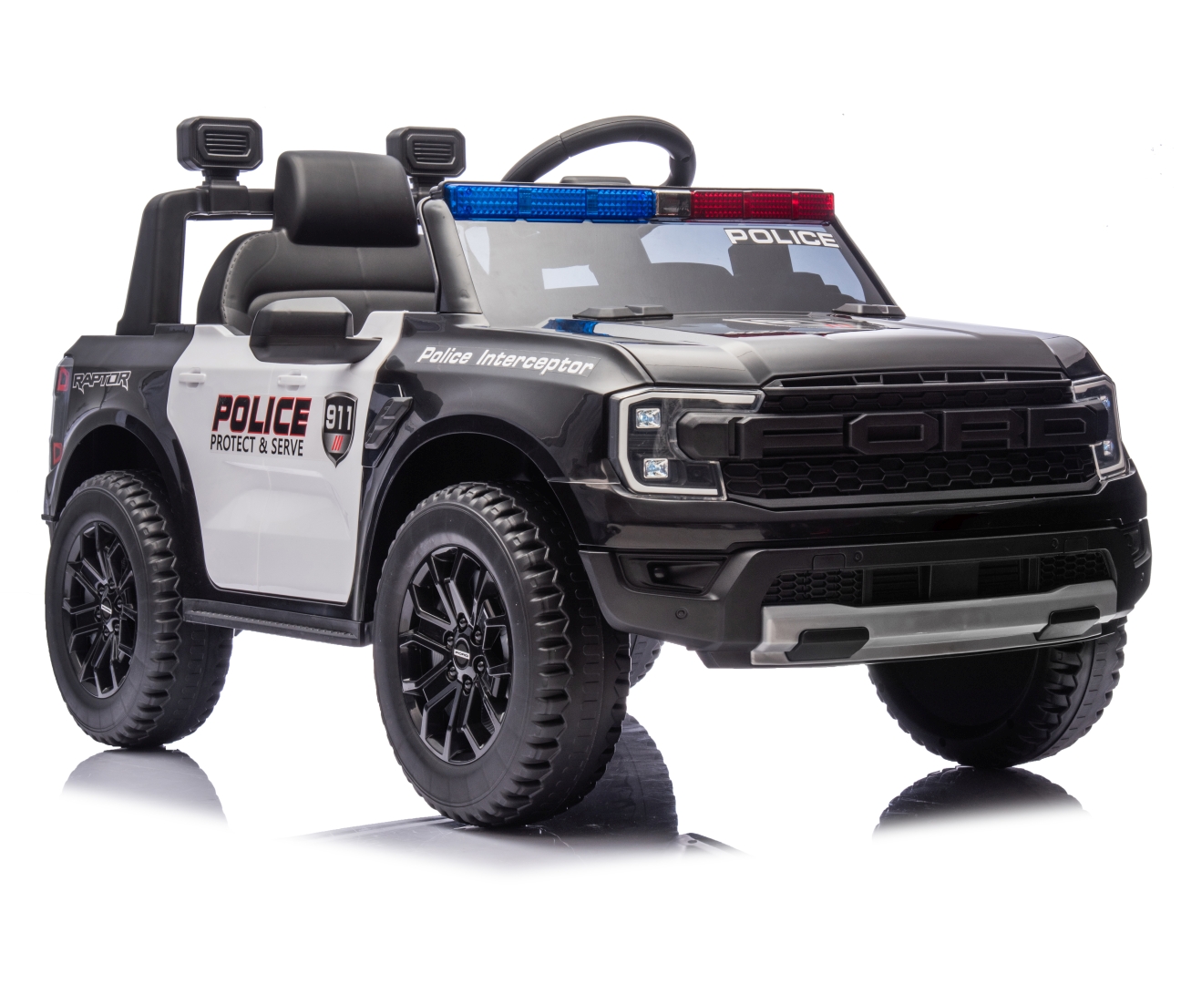 Milly Mally Pojazd na akumulator Ford Ranger Police Black — zdjęcie 3