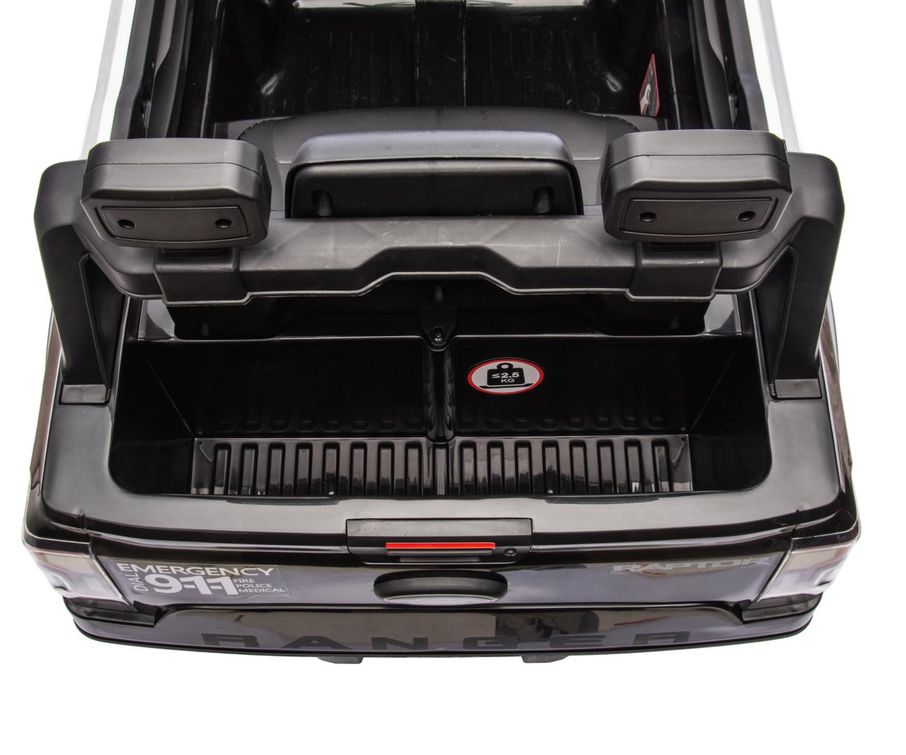 Milly Mally Pojazd na akumulator Ford Ranger Police Black — zdjęcie 8