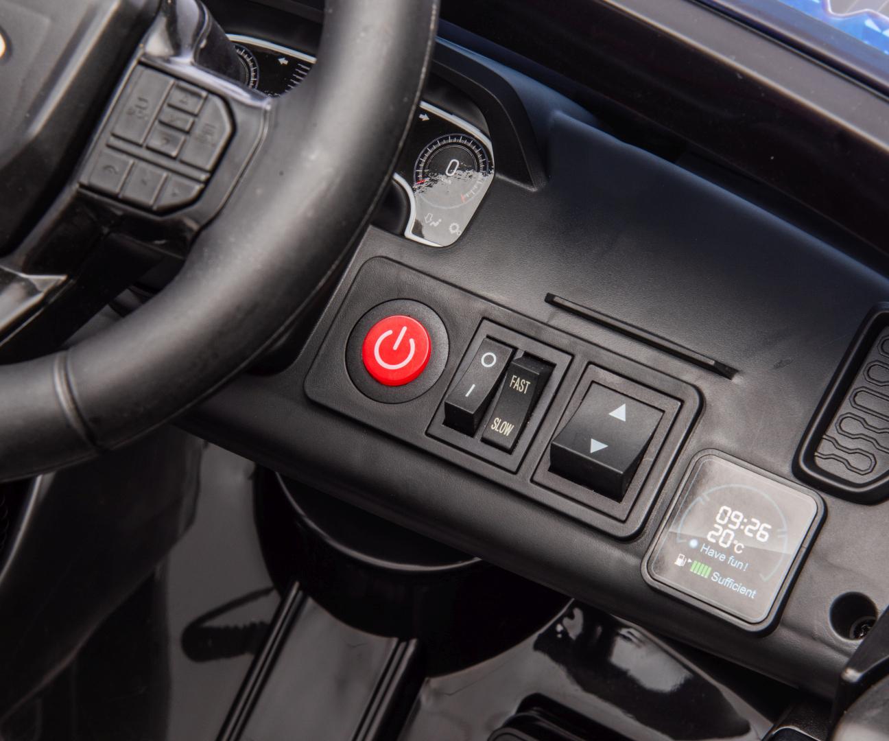 Milly Mally Pojazd na akumulator Ford Ranger Police Black — zdjęcie 13