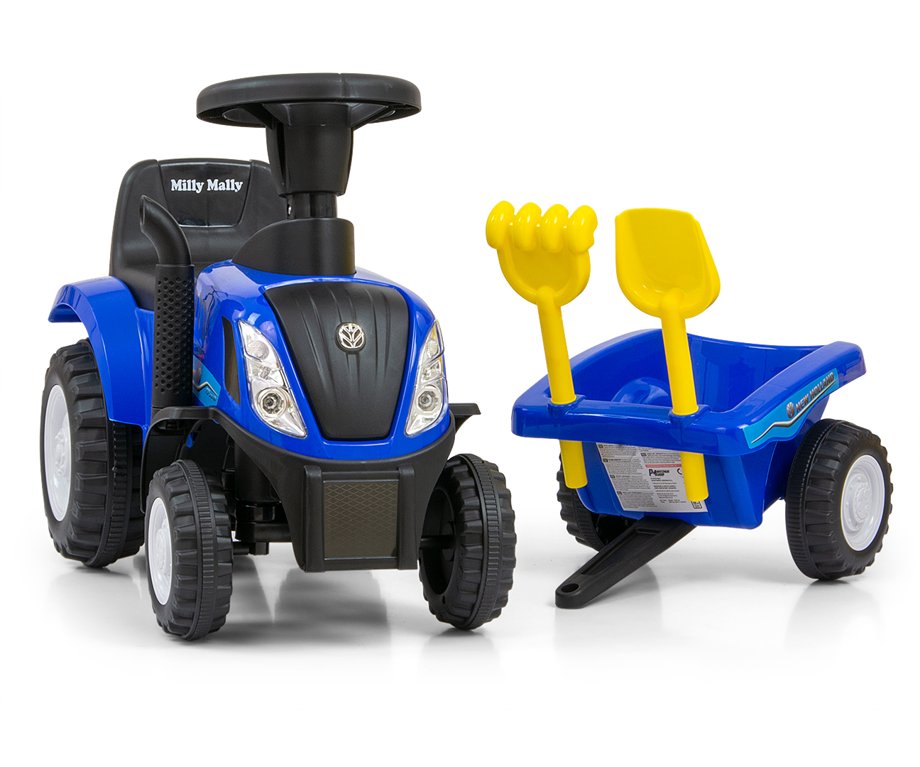 Milly Mally Pojazd NEW HOLLAND T7 TRAKTOR Blue — zdjęcie 4