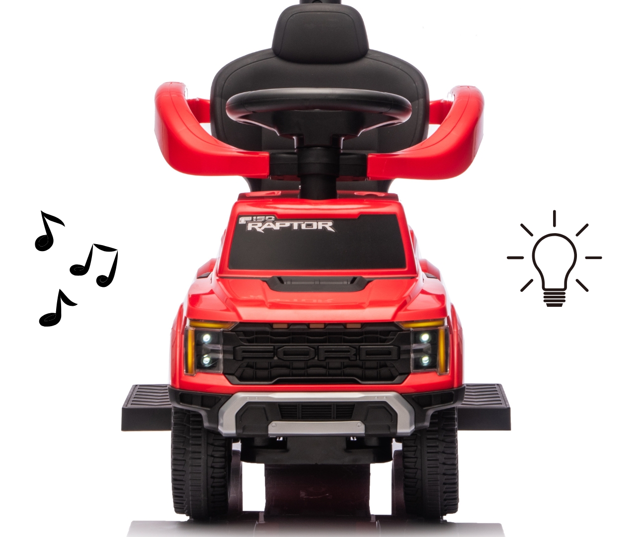 Milly Mally Pojazd z rączką Ford F-150 3w1 Red — zdjęcie 15