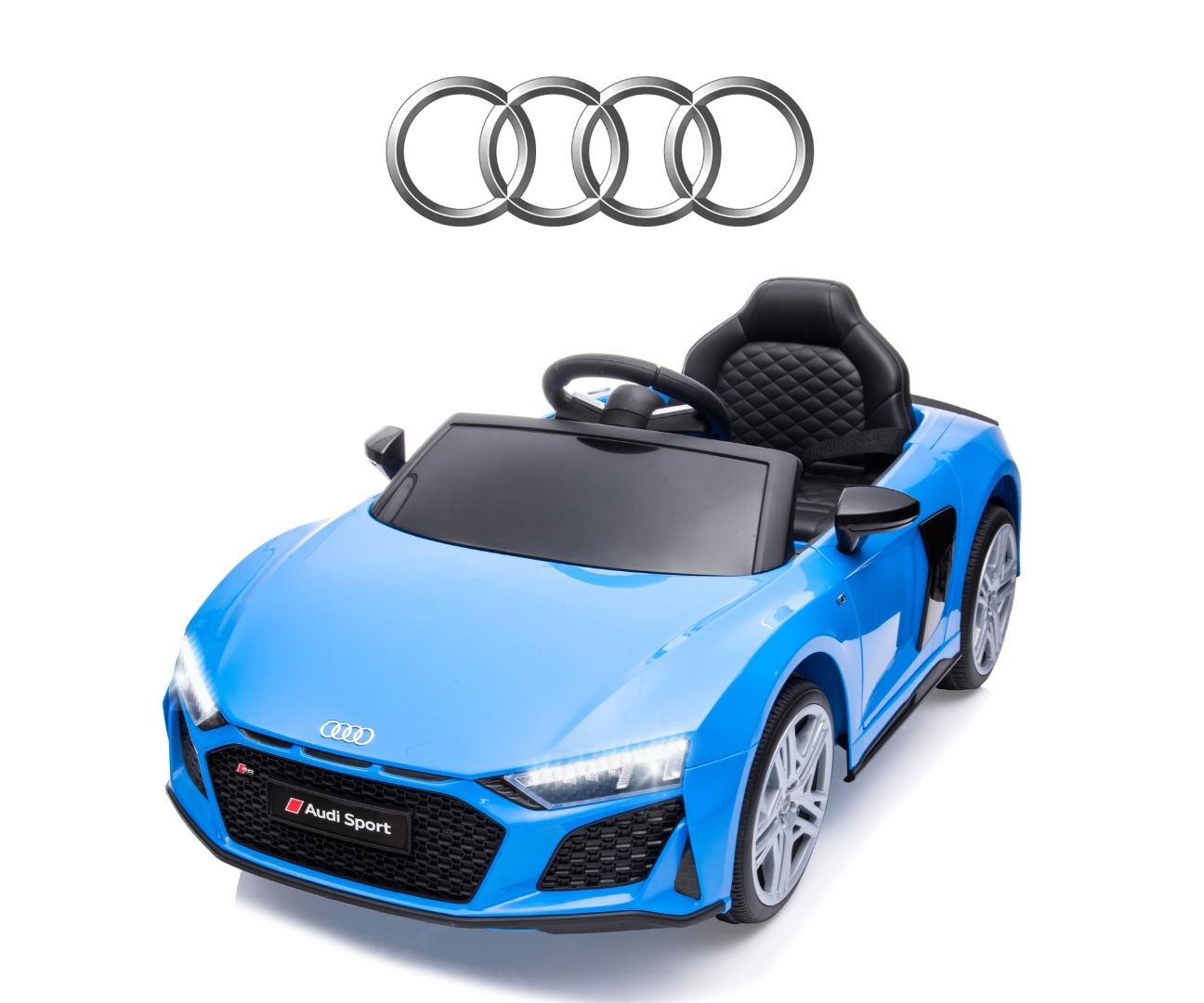 Audi R8 Spyder Blue aku soiduk