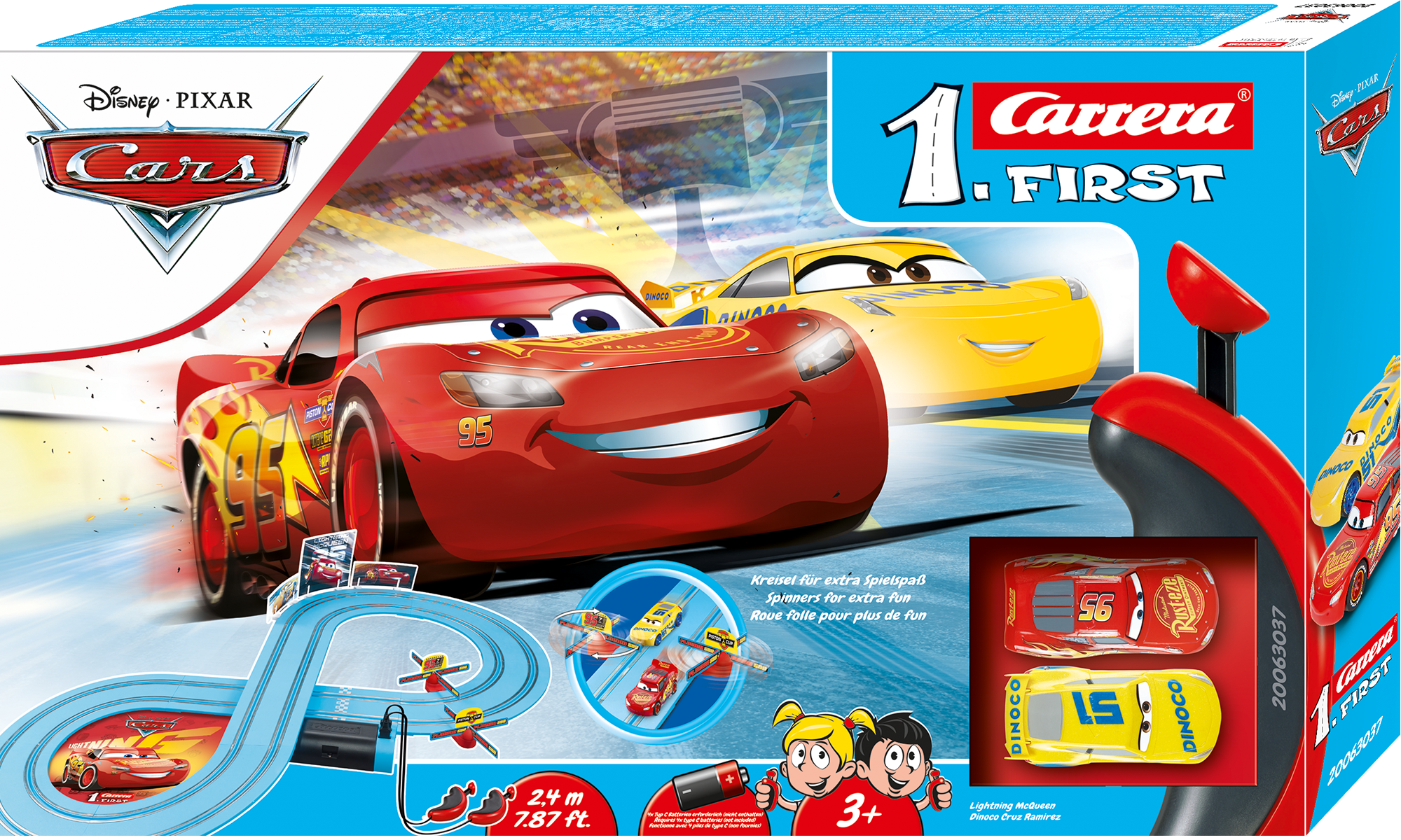 Carrera First 20063037 Cars - Race of Friends 2,4m — zdjęcie 5