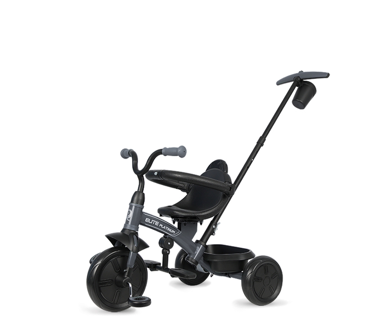Qplay Rowerek Trójkołowy Elite Platinum Grey — zdjęcie 5