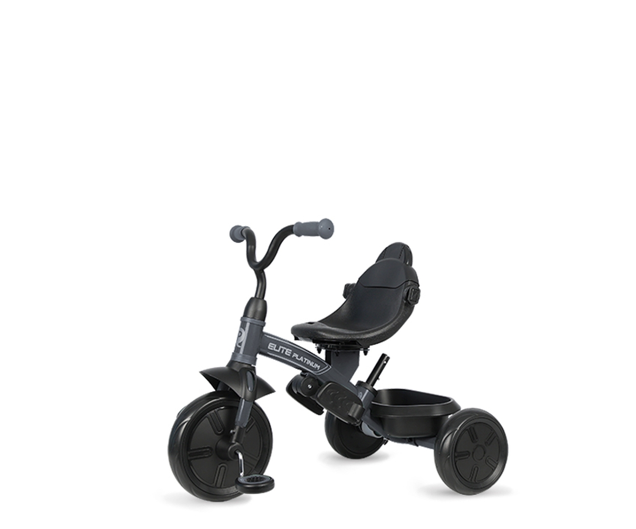 Qplay Rowerek Trójkołowy Elite Platinum Grey — zdjęcie 6