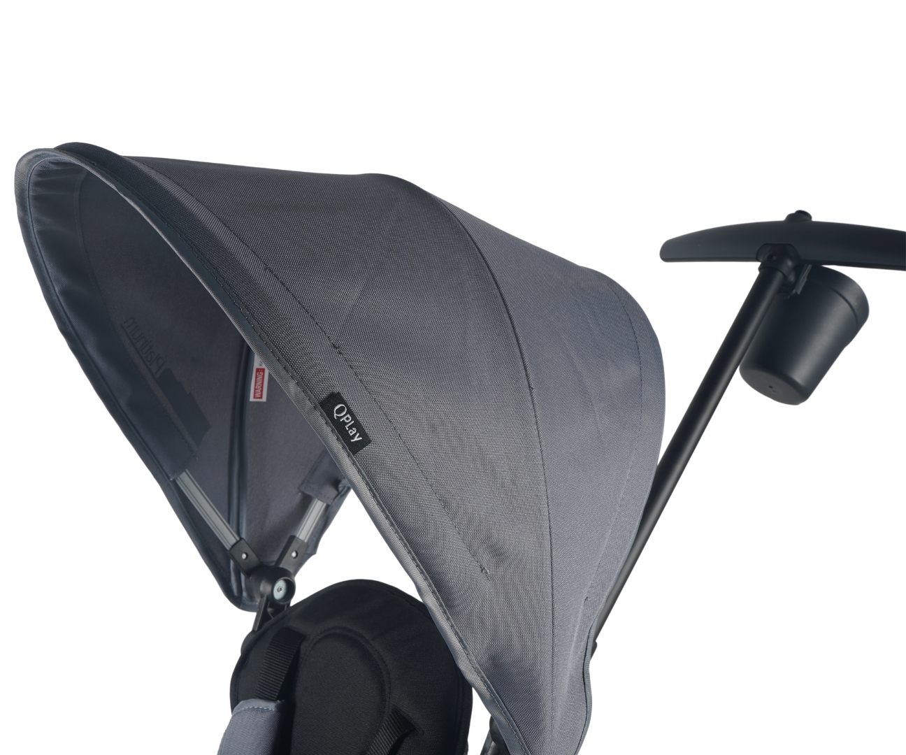 Qplay Rowerek Trójkołowy Elite Platinum Grey — zdjęcie 7