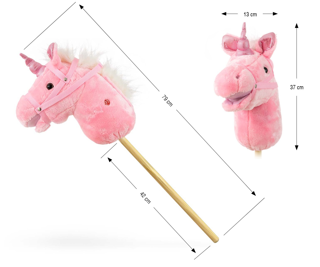 Milly Mally Hobby Koń na Kiju Pink — zdjęcie 12