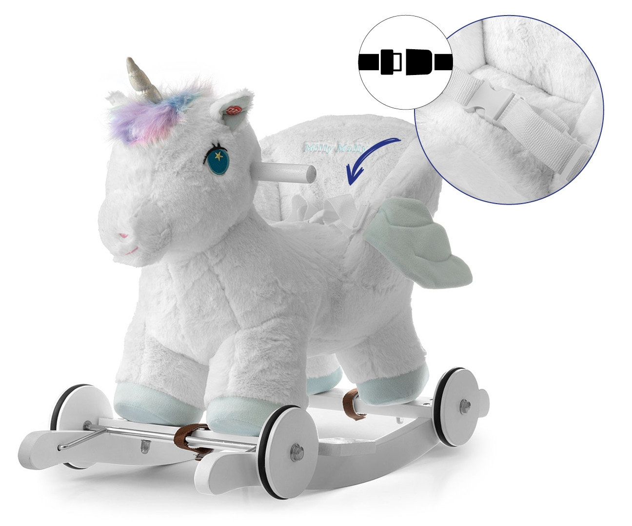 Milly Mally Koń Polly White Jednorożec — zdjęcie 10