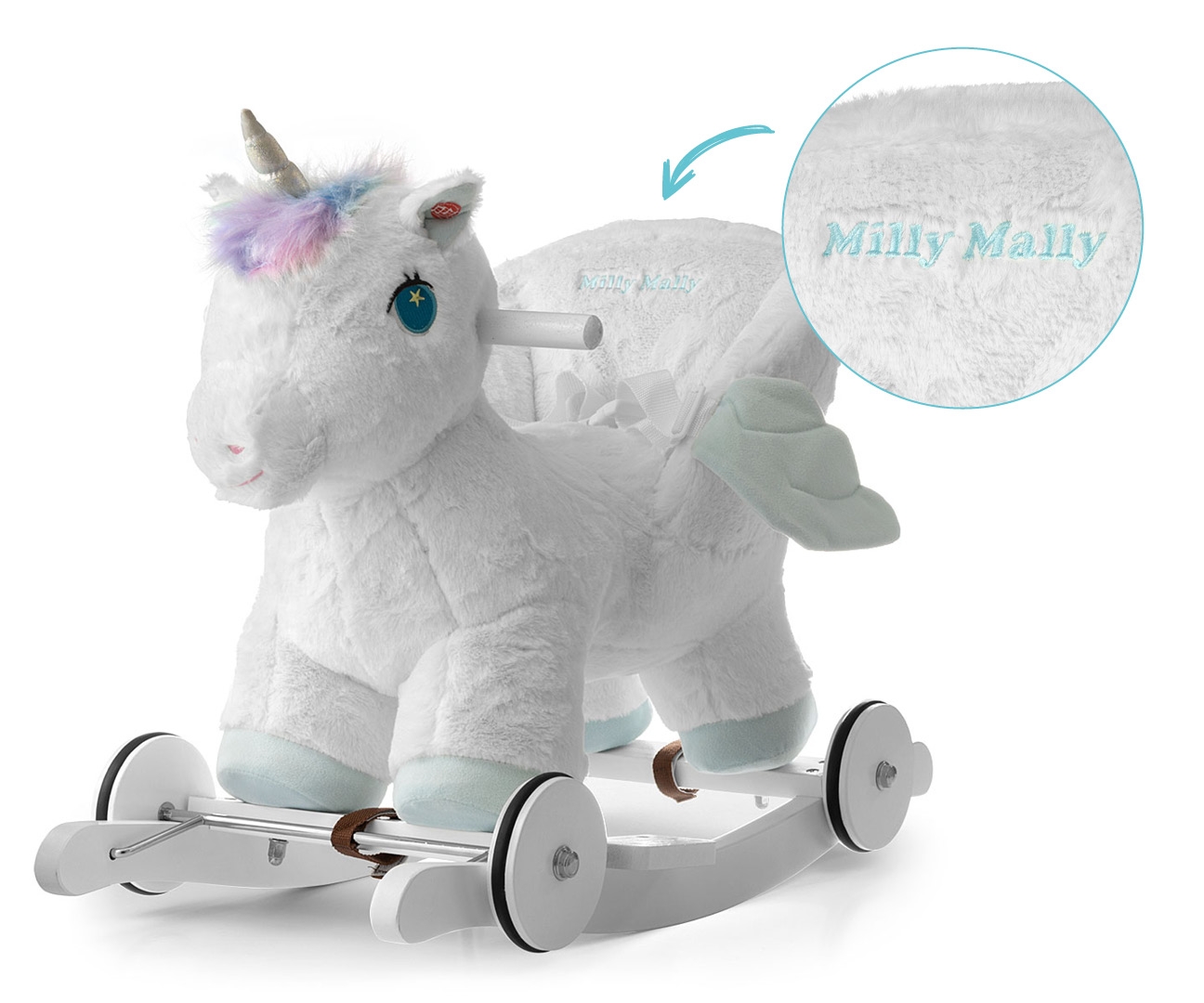 Milly Mally Koń Polly White Jednorożec — zdjęcie 11