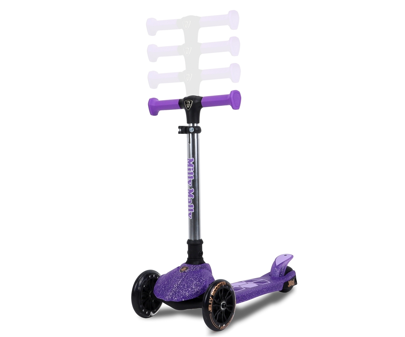 Milly Mally Scooter Jelly Violet — zdjęcie 8