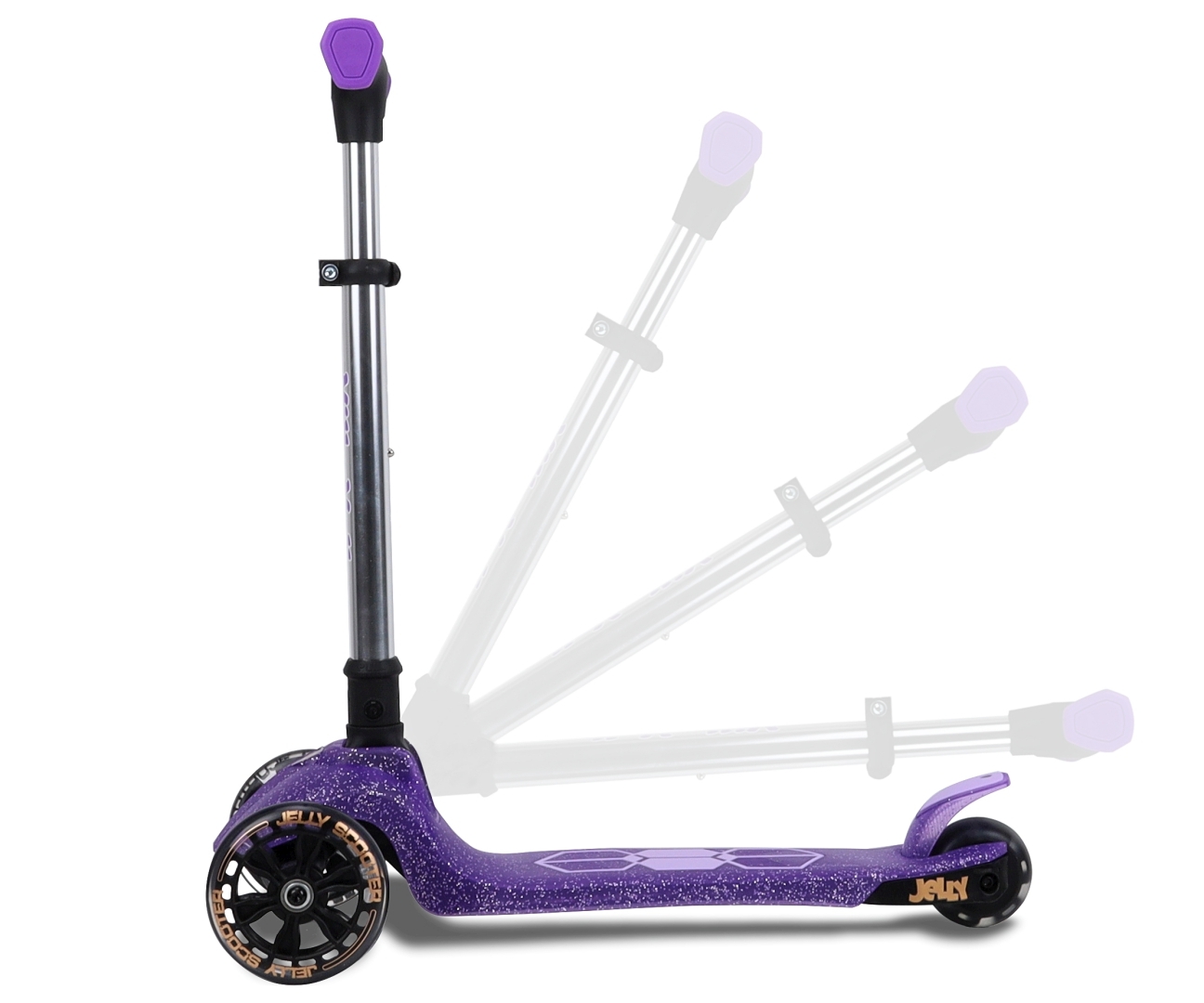 Milly Mally Scooter Jelly Violet — zdjęcie 9