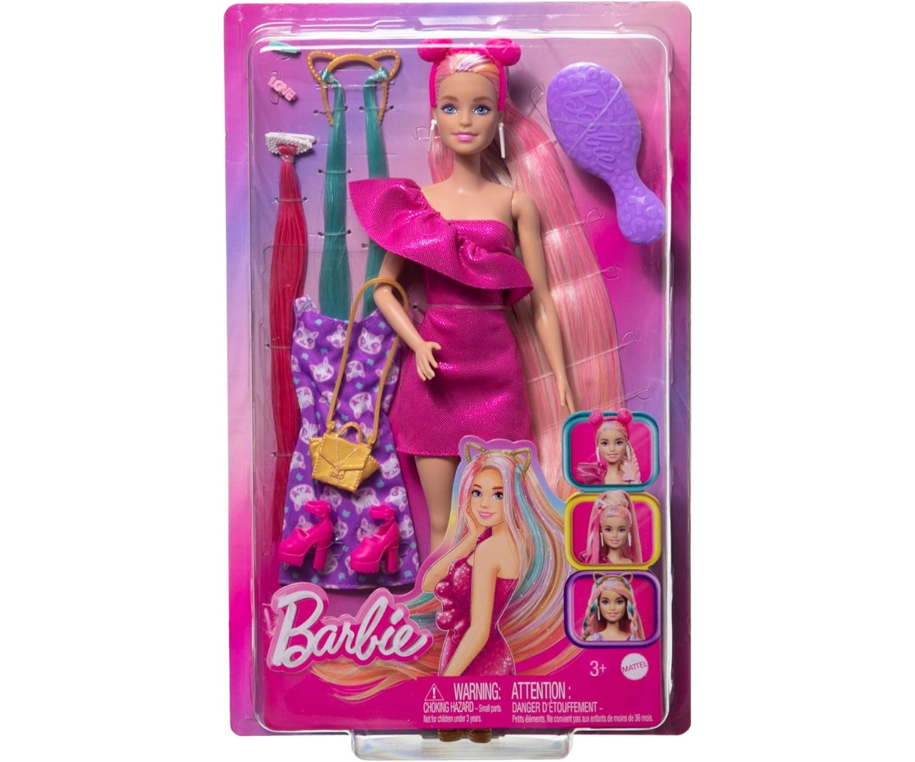 Mattel JDC85 Lalka Barbie Totally Hair