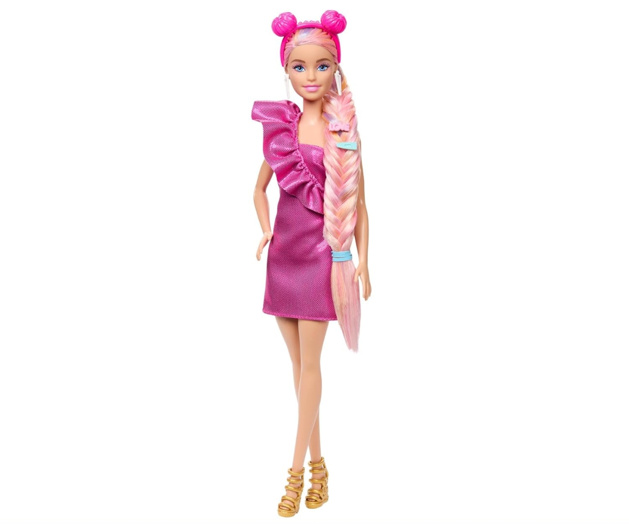 Mattel JDC85 Lalka Barbie Totally Hair — zdjęcie 4