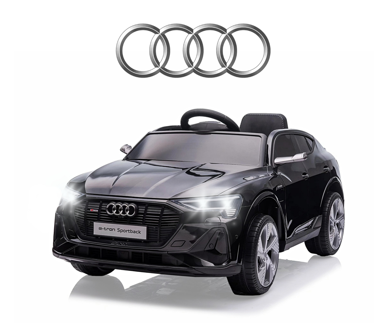 Audi E-Tron Sportback 4x4 akutoitega soiduk Must
