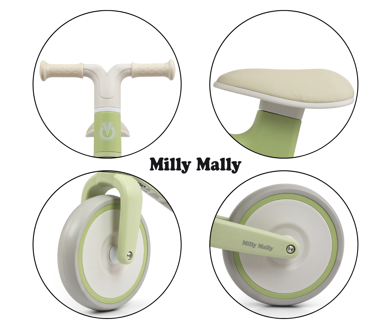 Milly Mally Rowerek Biegowy Velo Green — zdjęcie 9