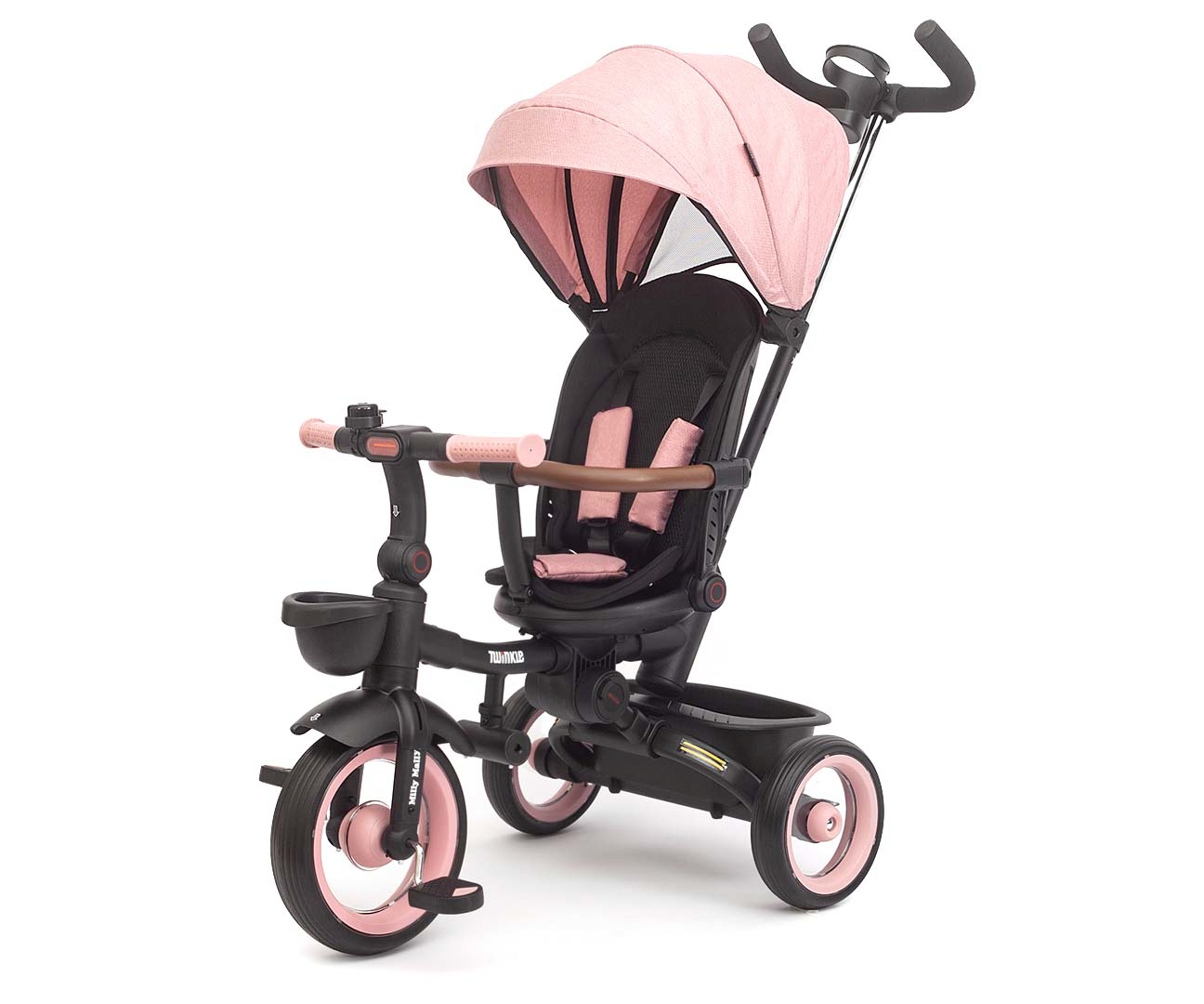 Milly Mally Rowerek Trójkołowy Twinkle Pink — zdjęcie 2