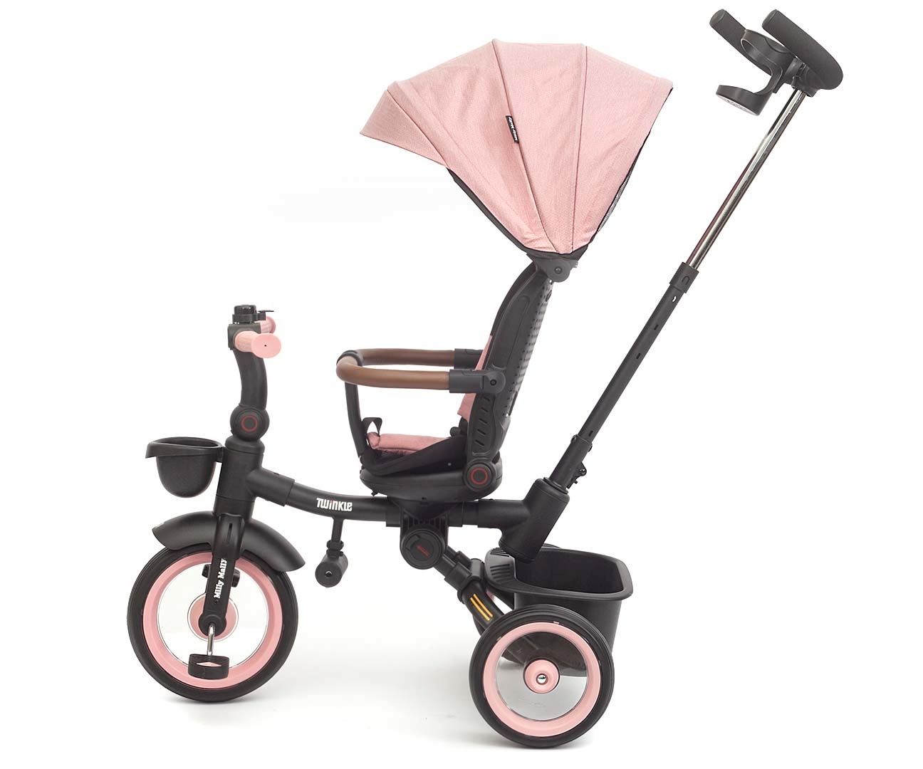 Milly Mally Rowerek Trójkołowy Twinkle Pink — zdjęcie 3