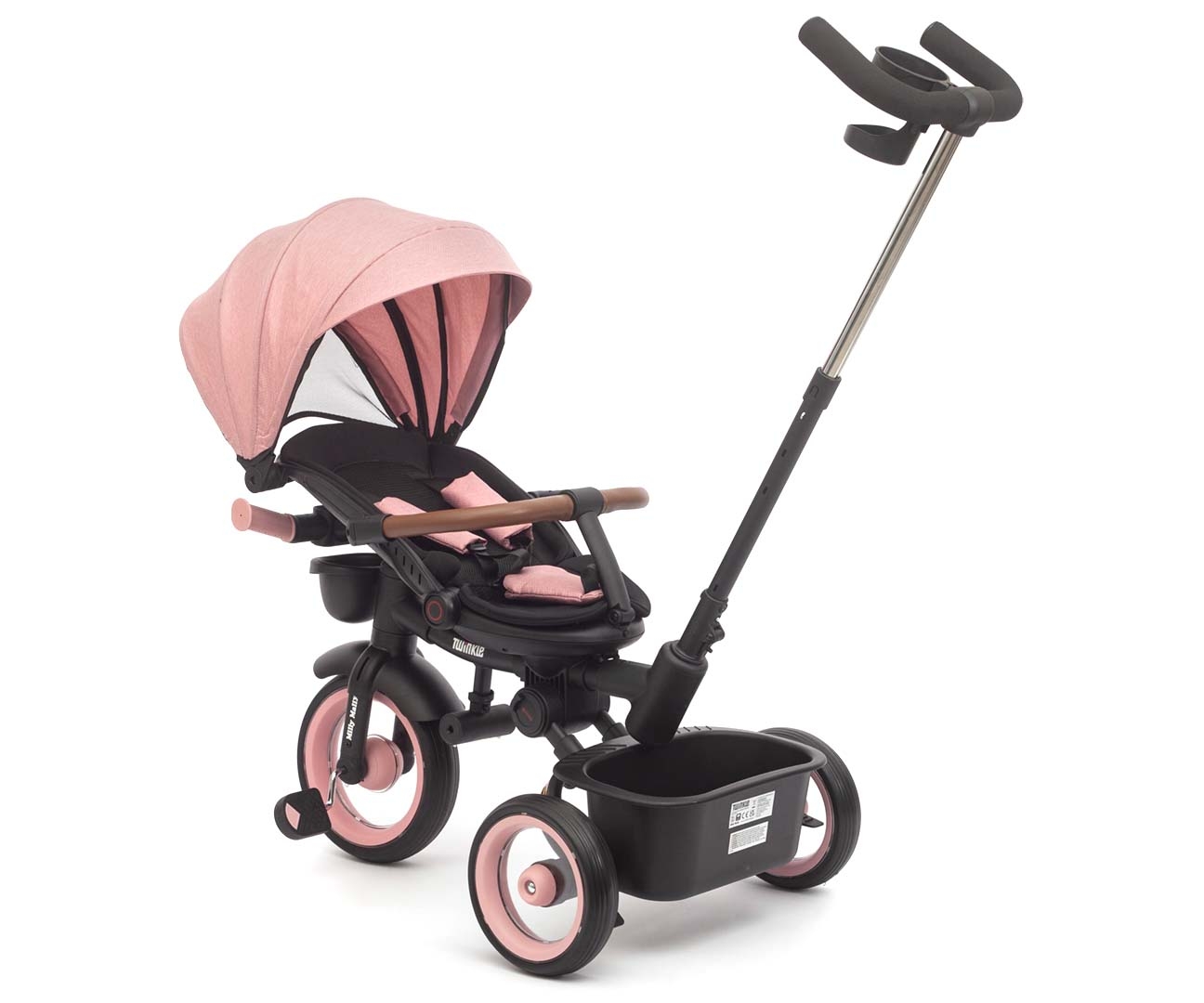 Milly Mally Rowerek Trójkołowy Twinkle Pink — zdjęcie 6