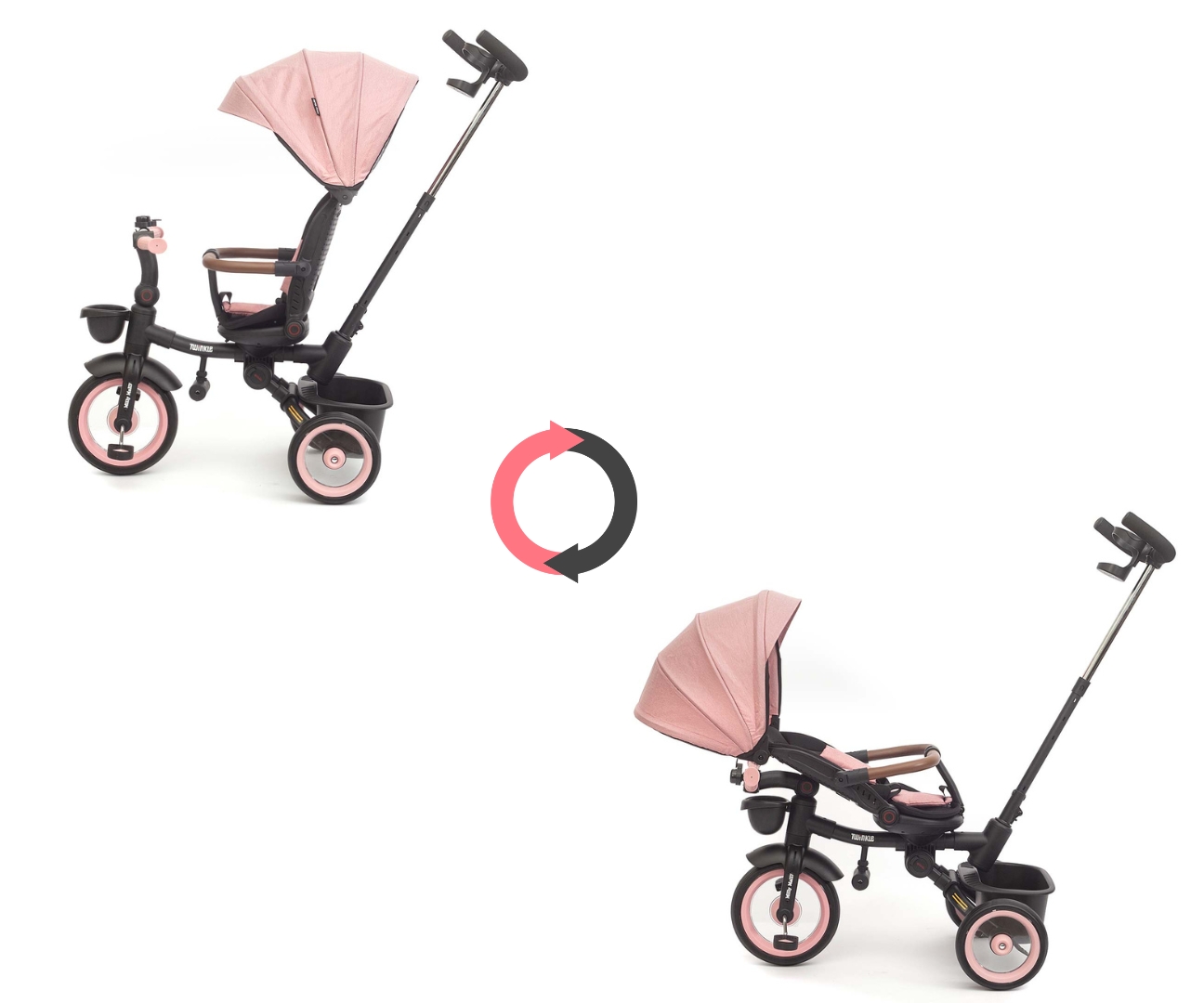 Milly Mally Rowerek Trójkołowy Twinkle Pink — zdjęcie 9