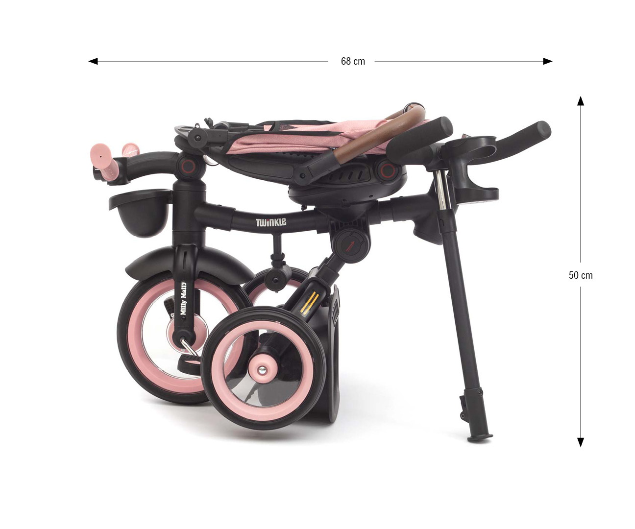 Milly Mally Rowerek Trójkołowy Twinkle Pink — zdjęcie 14
