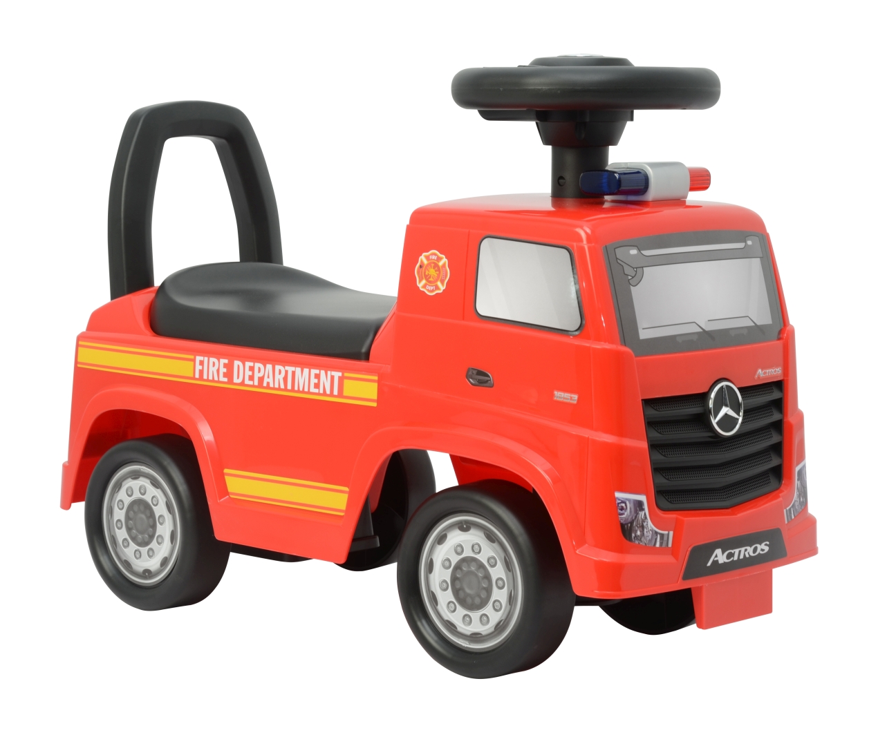 Milly Mally Pojazd Mercedes-Benz Actros Fire Truck Red — zdjęcie 3