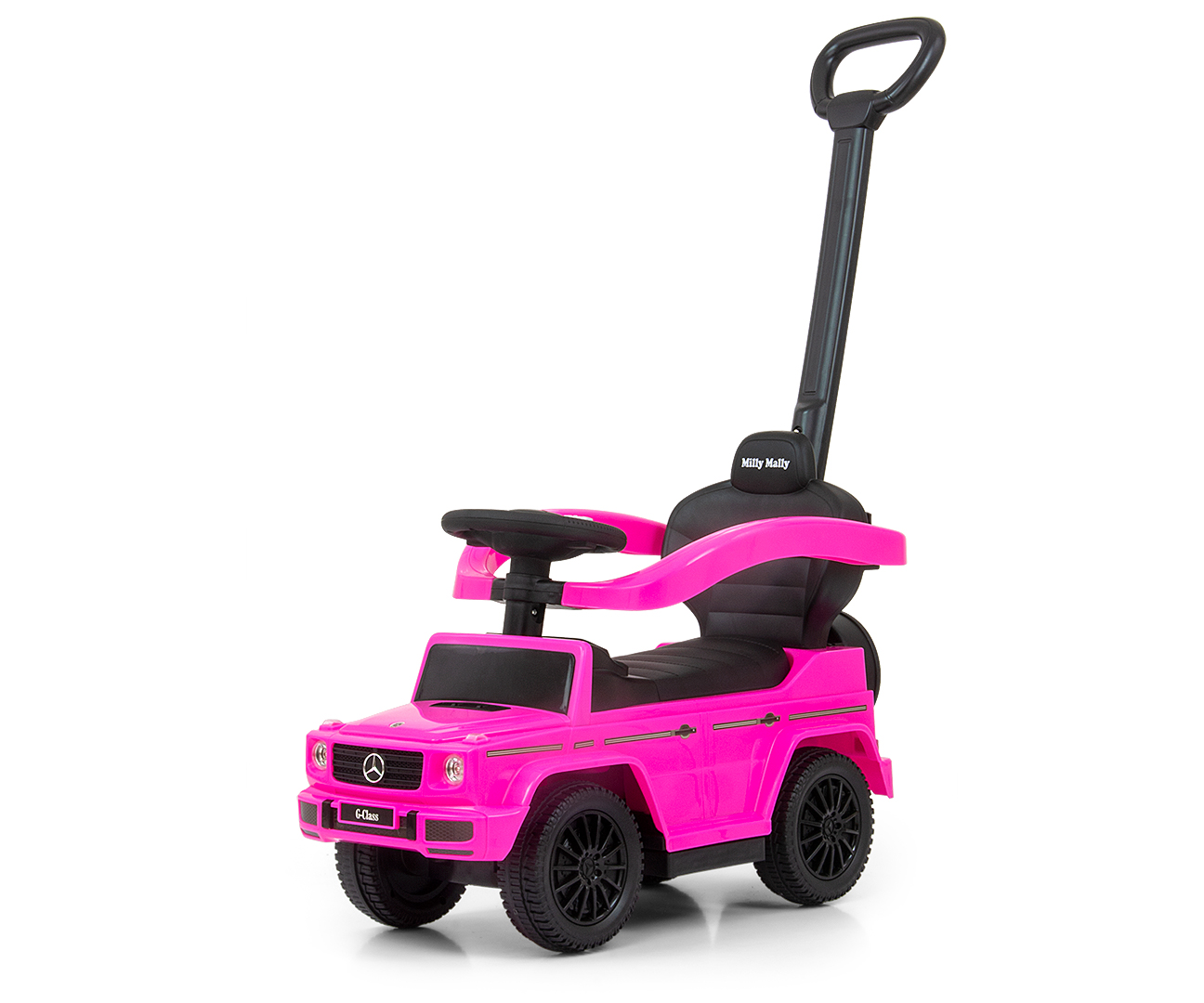 Milly Mally Pojazd z rączką MERCEDES G350d Pink