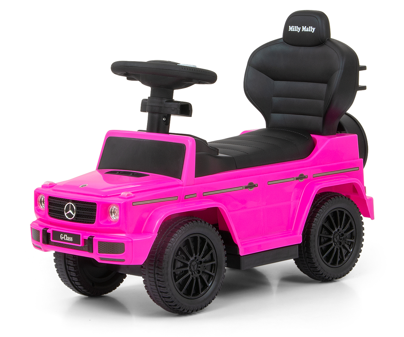 Milly Mally Pojazd z rączką MERCEDES G350d Pink — zdjęcie 4