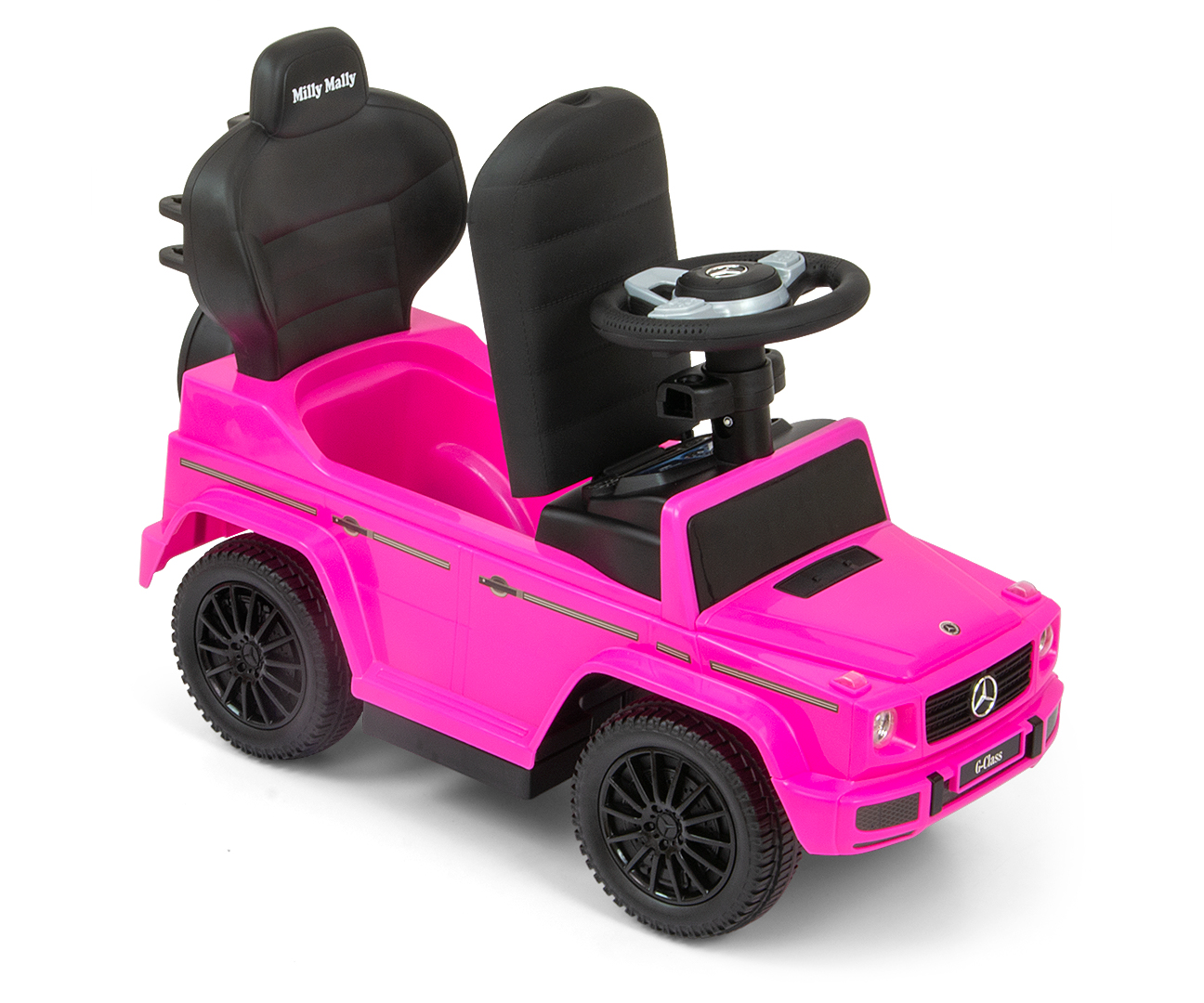 Milly Mally Pojazd z rączką MERCEDES G350d Pink — zdjęcie 5