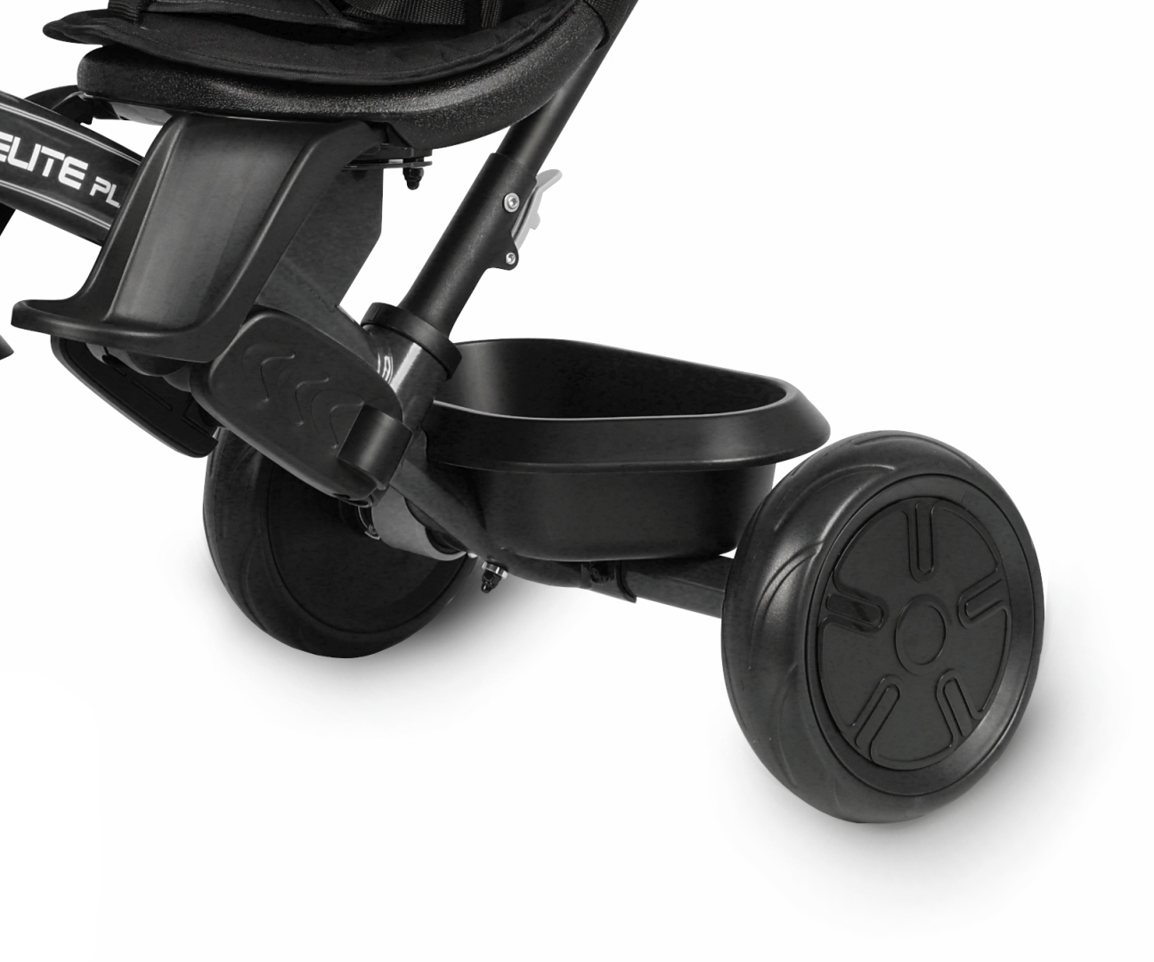 Qplay Rowerek Trójkołowy Elite Platinum Black — zdjęcie 6