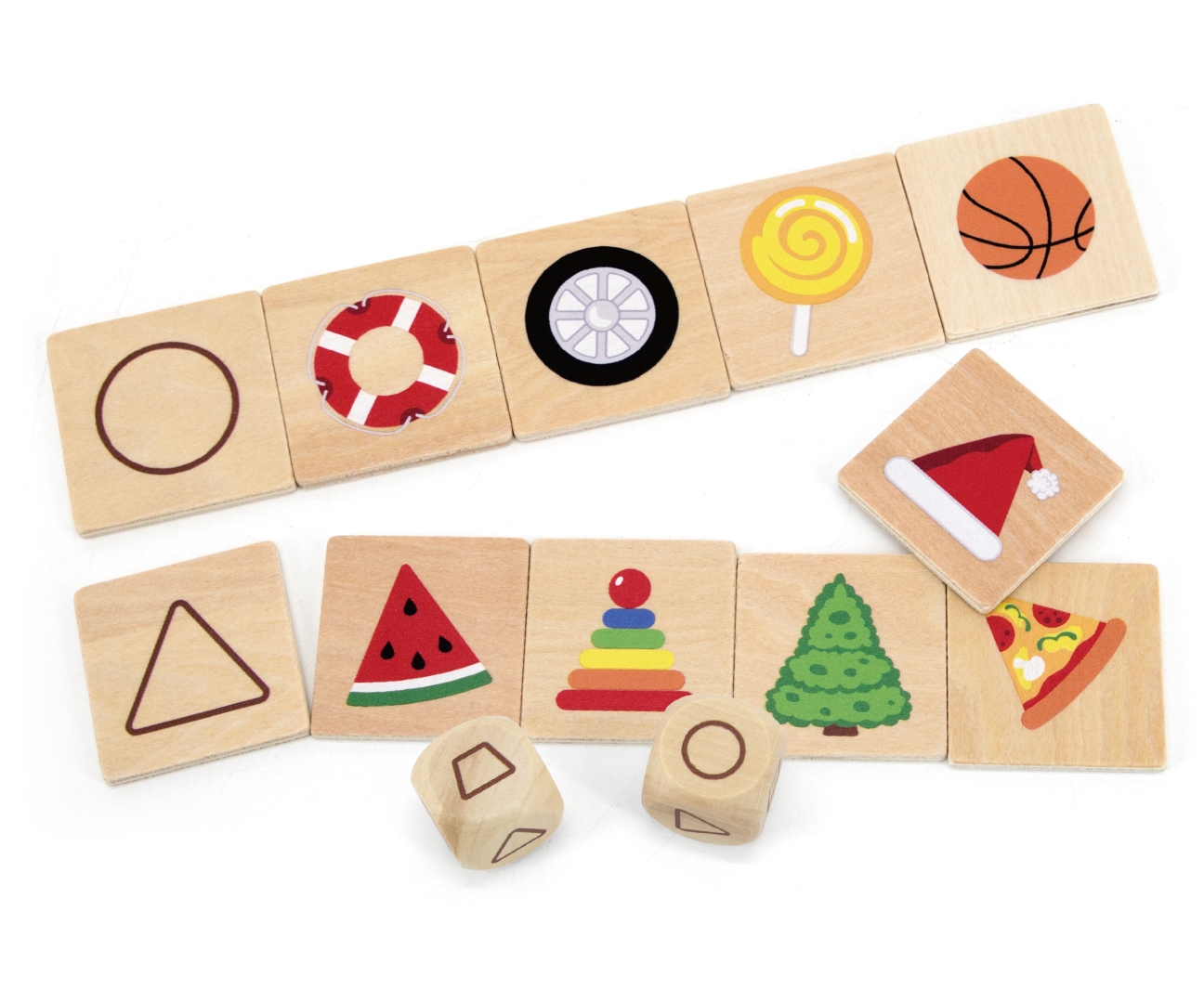 Viga 44506 Puzzle - zestaw do nauki kształtów — zdjęcie 2