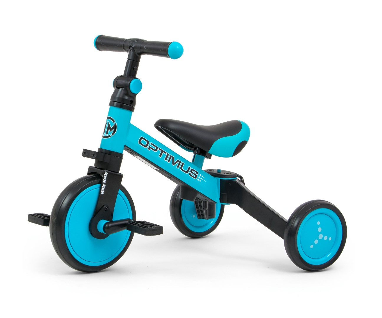 Milly Mally Ride On – Bike 3in1 OPTIMUS Blue