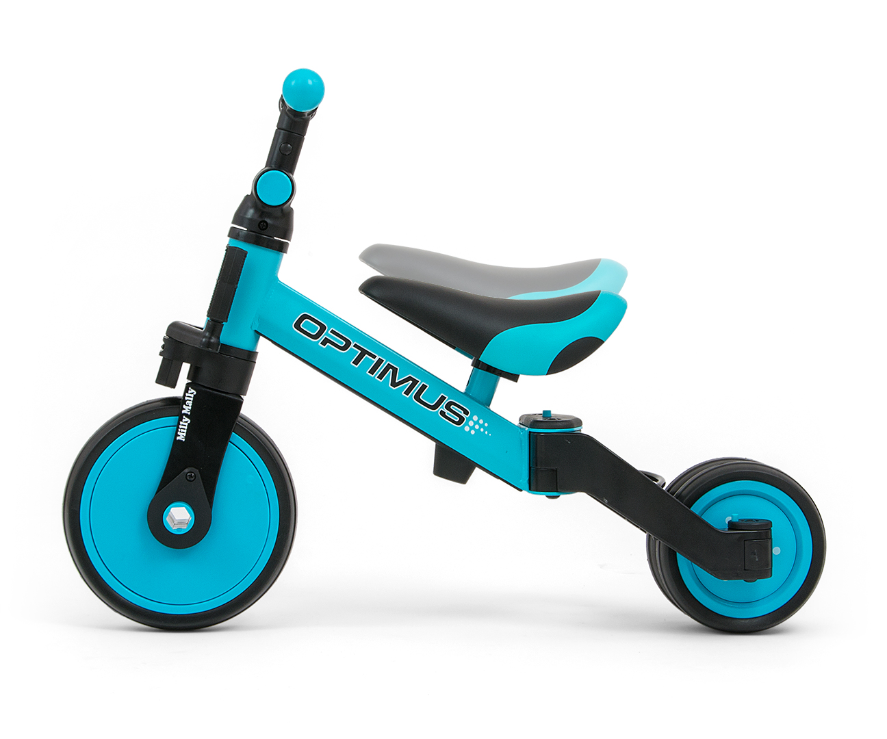 Milly Mally Rowerek 3w1 Optimus Blue — zdjęcie 3
