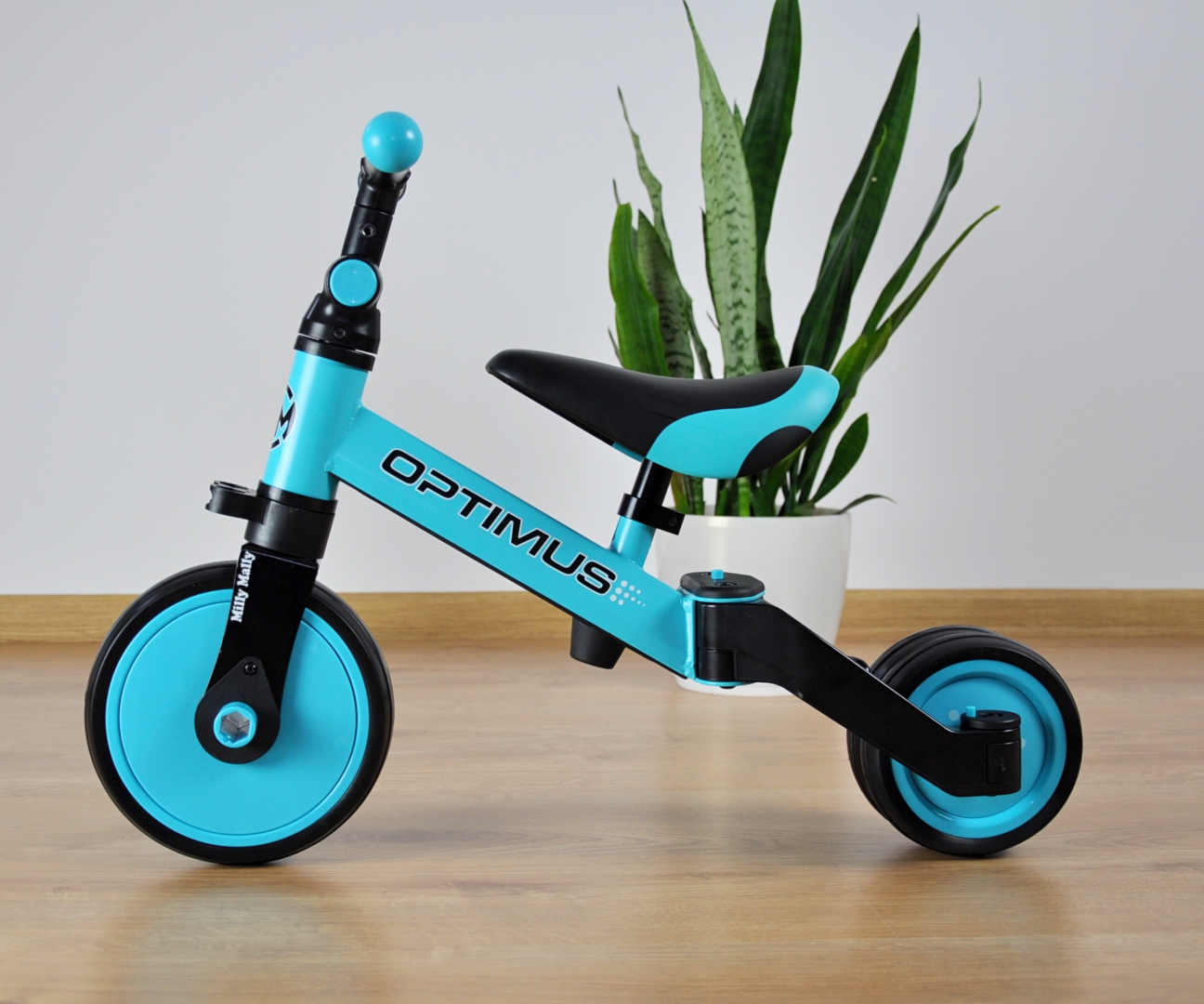 Milly Mally Rowerek 3w1 Optimus Blue — zdjęcie 10