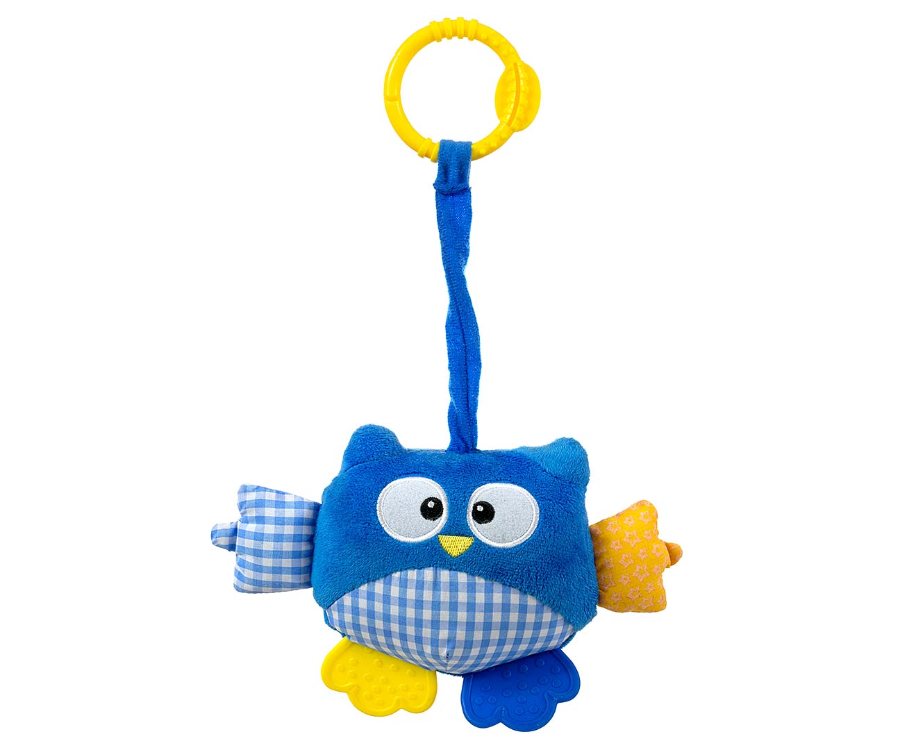Zawieszka pluszowa Sówka - Cutie owl - 2881 BLUE — zdjęcie 3